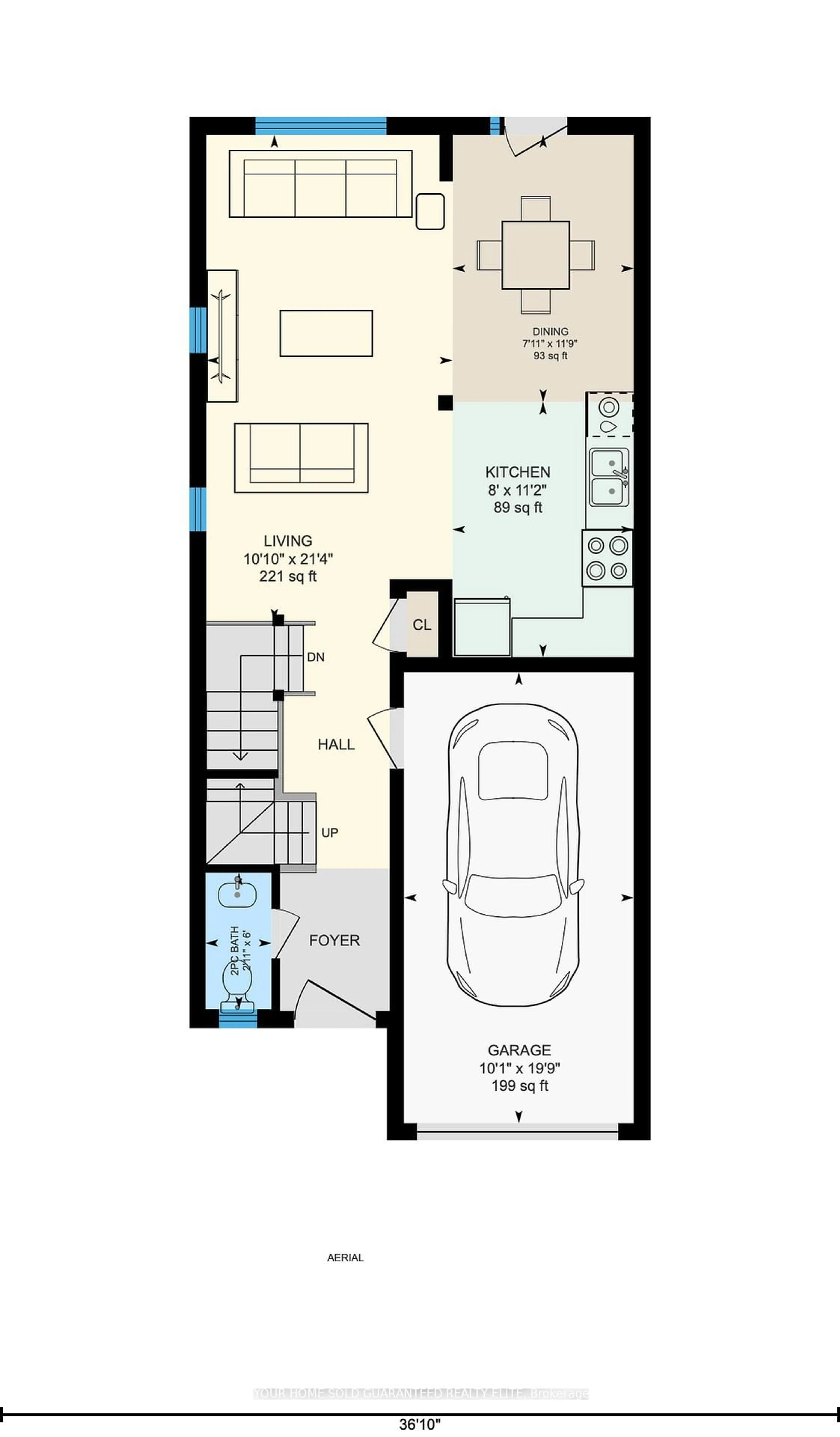 Floor plan for 6 Chestnut Dr #16, Grimsby Ontario L3M 0C4