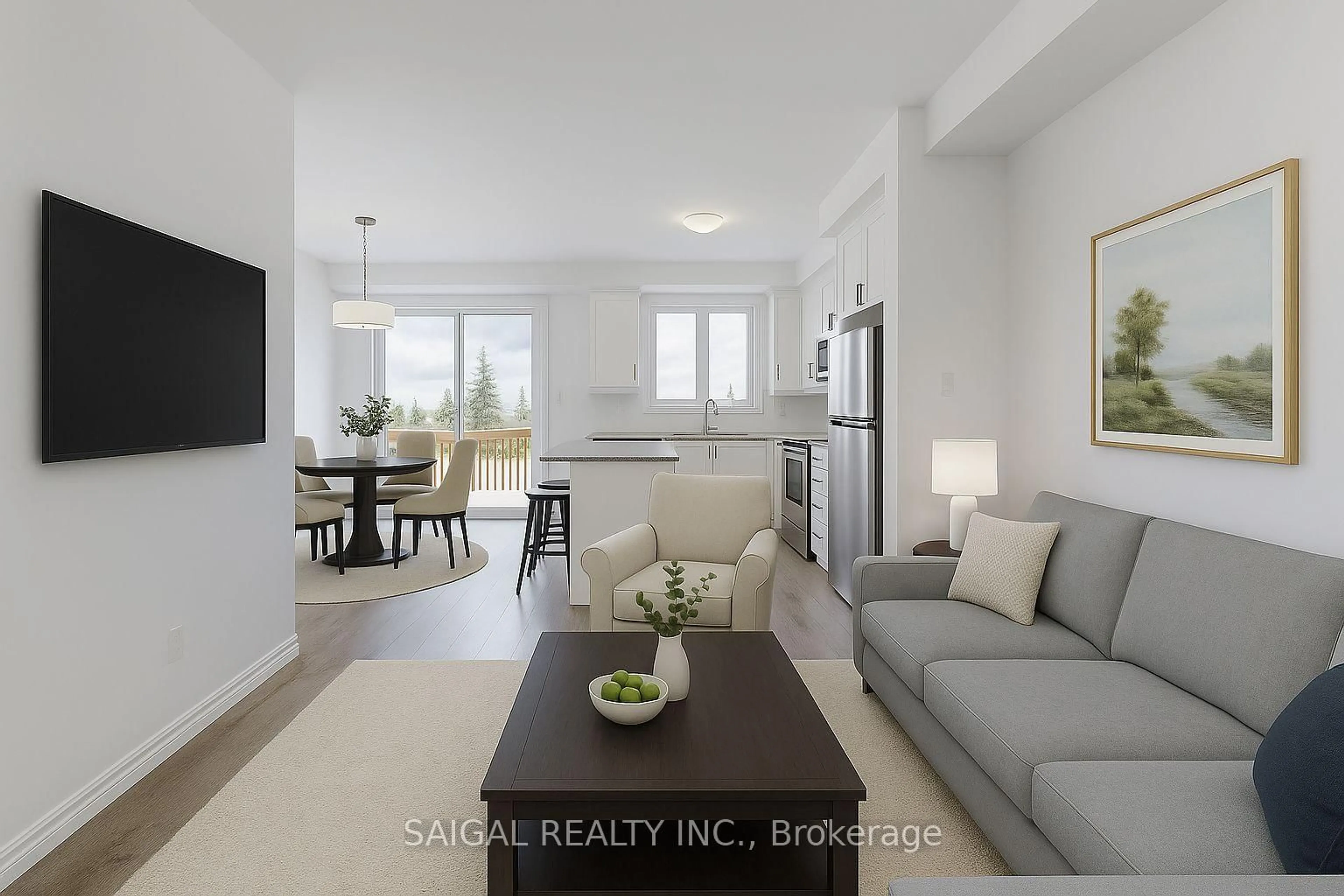 Living room with furniture, unknown for 41 Histand Tr, Kitchener Ontario N2R 0S2
