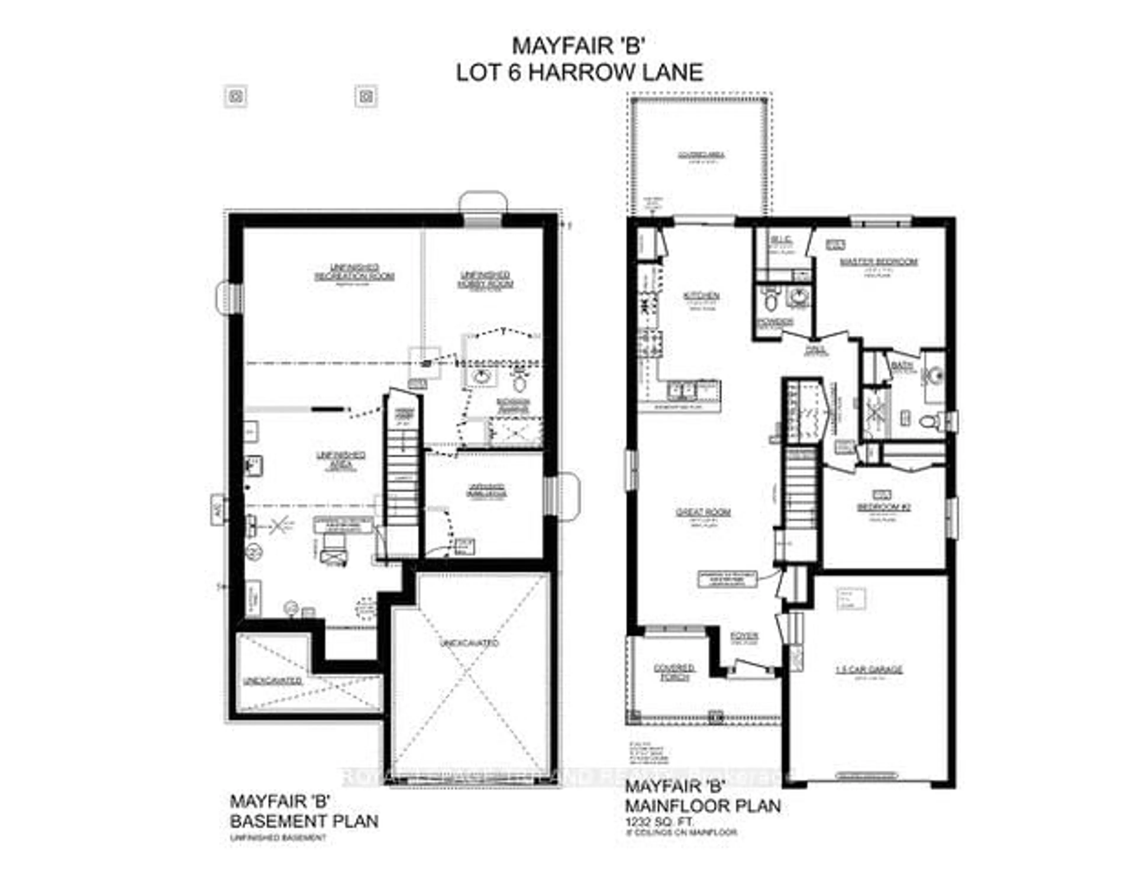 Floor plan for 14 HARROW Lane, St. Thomas Ontario N5R 0P3
