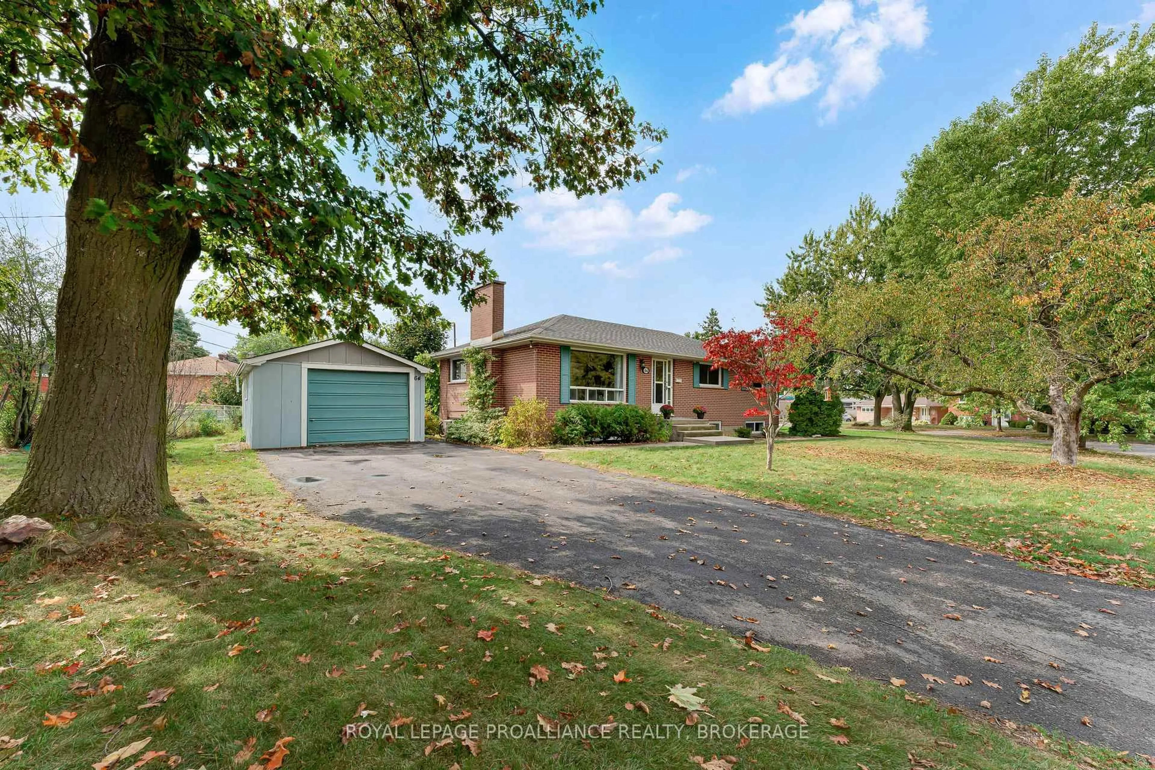 A pic from outside/outdoor area/front of a property/back of a property/a pic from drone, street for 64 Michael Grass Cres, Kingston Ontario K7M 2W3