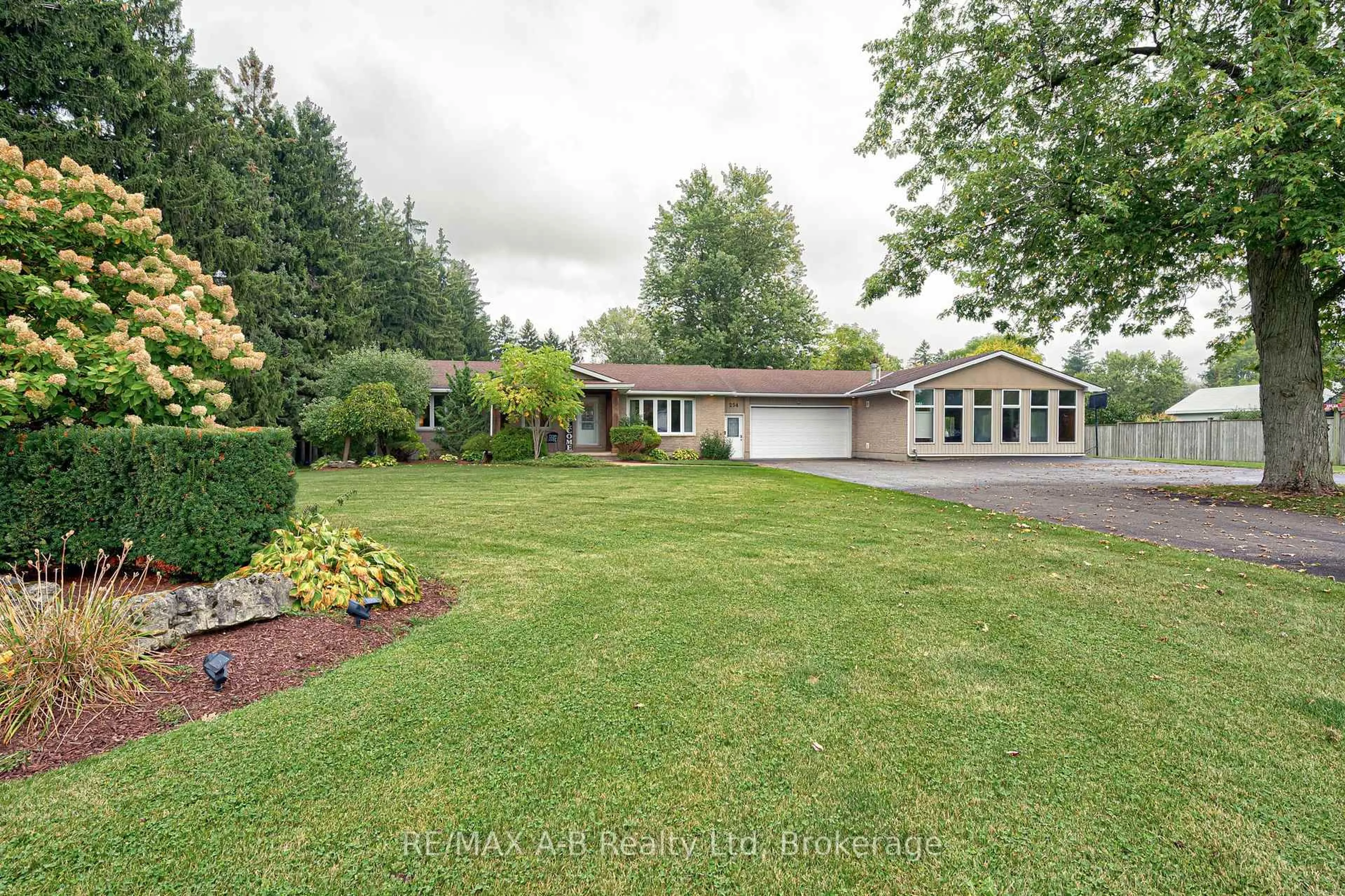 A pic from outside/outdoor area/front of a property/back of a property/a pic from drone, unknown for 254 Boyce St, Perth South Ontario N0K 1X0