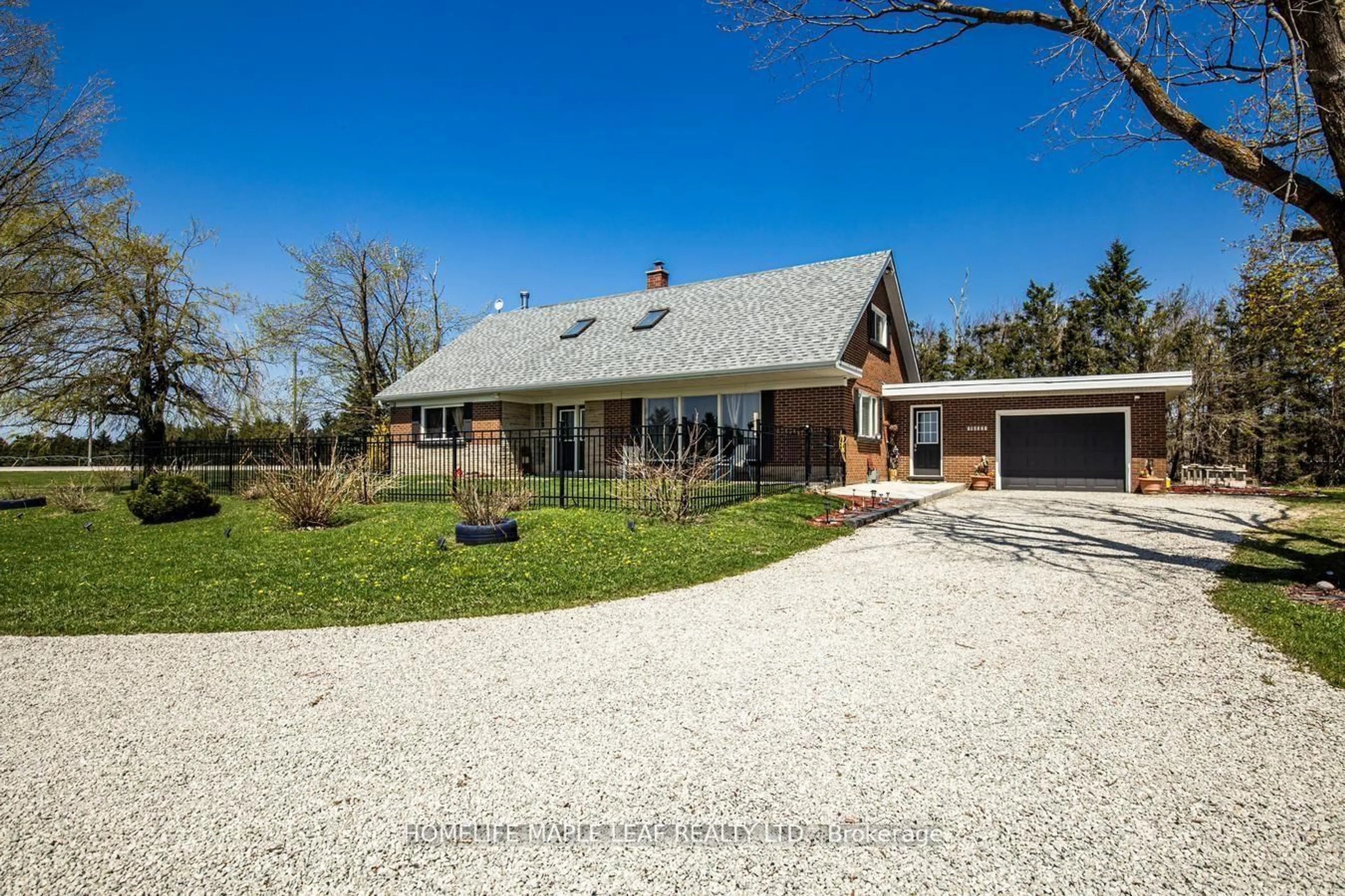 A pic from outside/outdoor area/front of a property/back of a property/a pic from drone, street for 518325 County Rd 124, Melancthon Ontario L9V 1W1