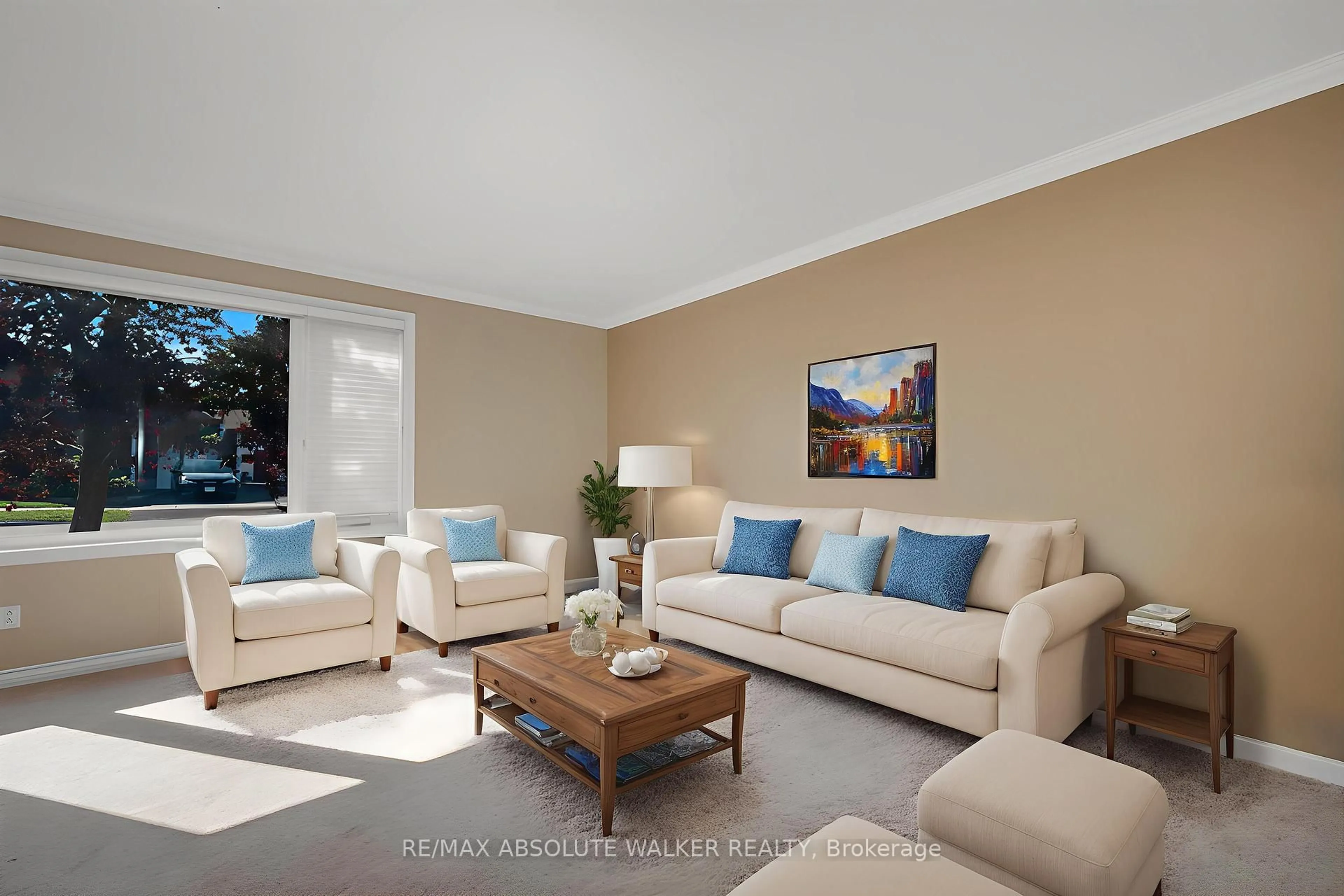 Living room with furniture, unknown for 773 Eastvale Dr, Ottawa Ontario K1J 6Z9