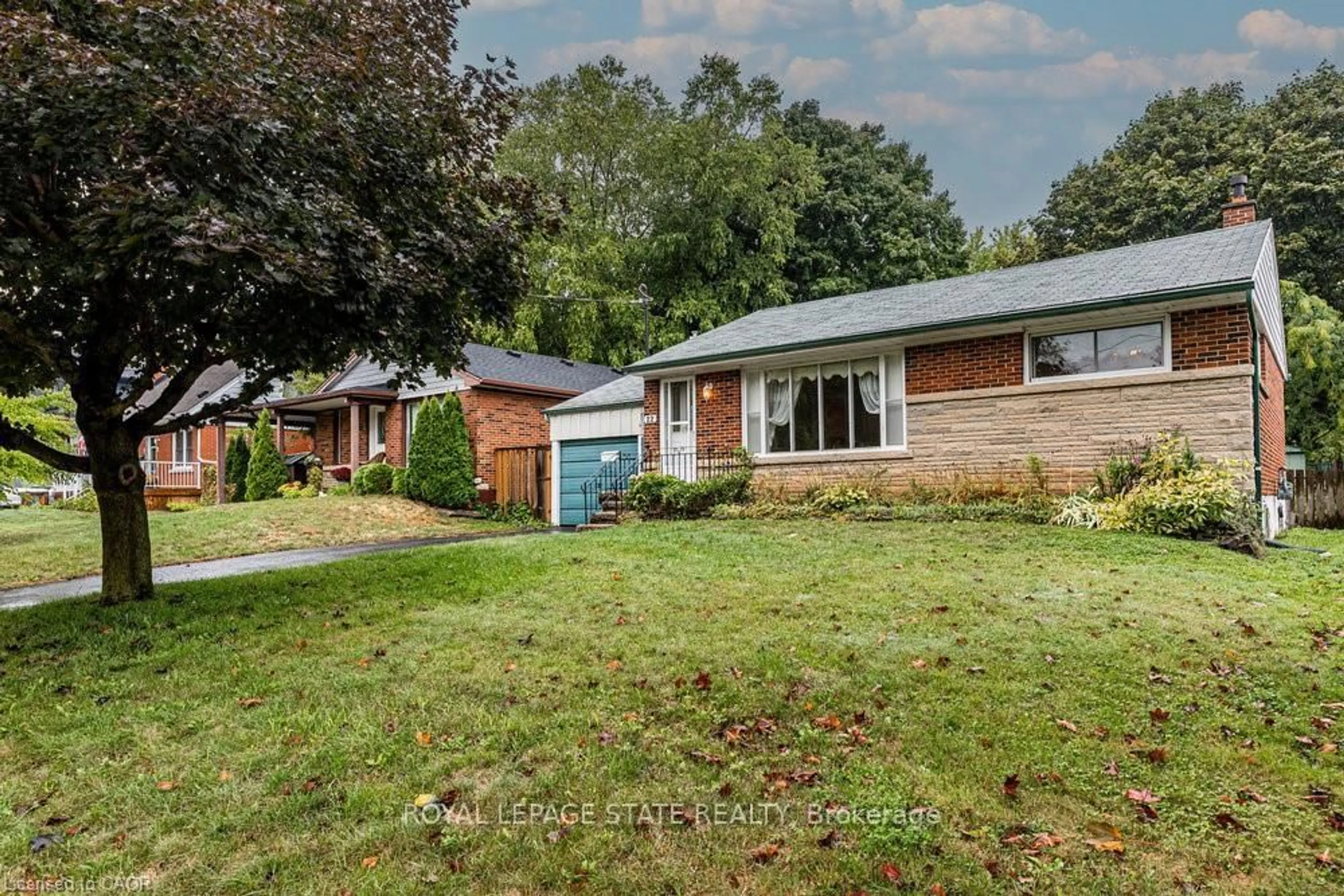 Home with brick exterior material, street for 22 Dunning Crt, Hamilton Ontario L9H 4K6