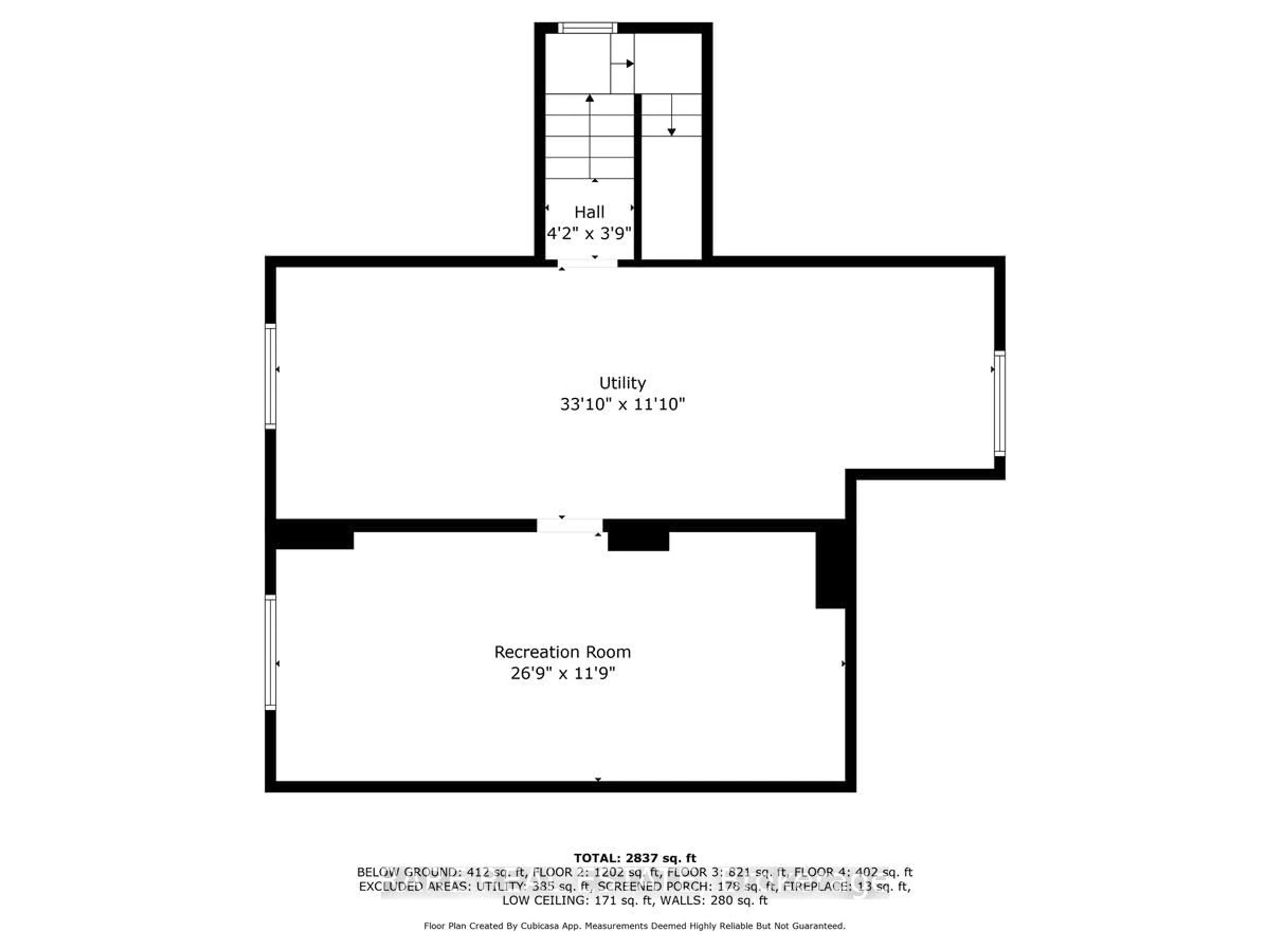 Floor plan for 36 Durham St, Grey Highlands Ontario N0C 1E0