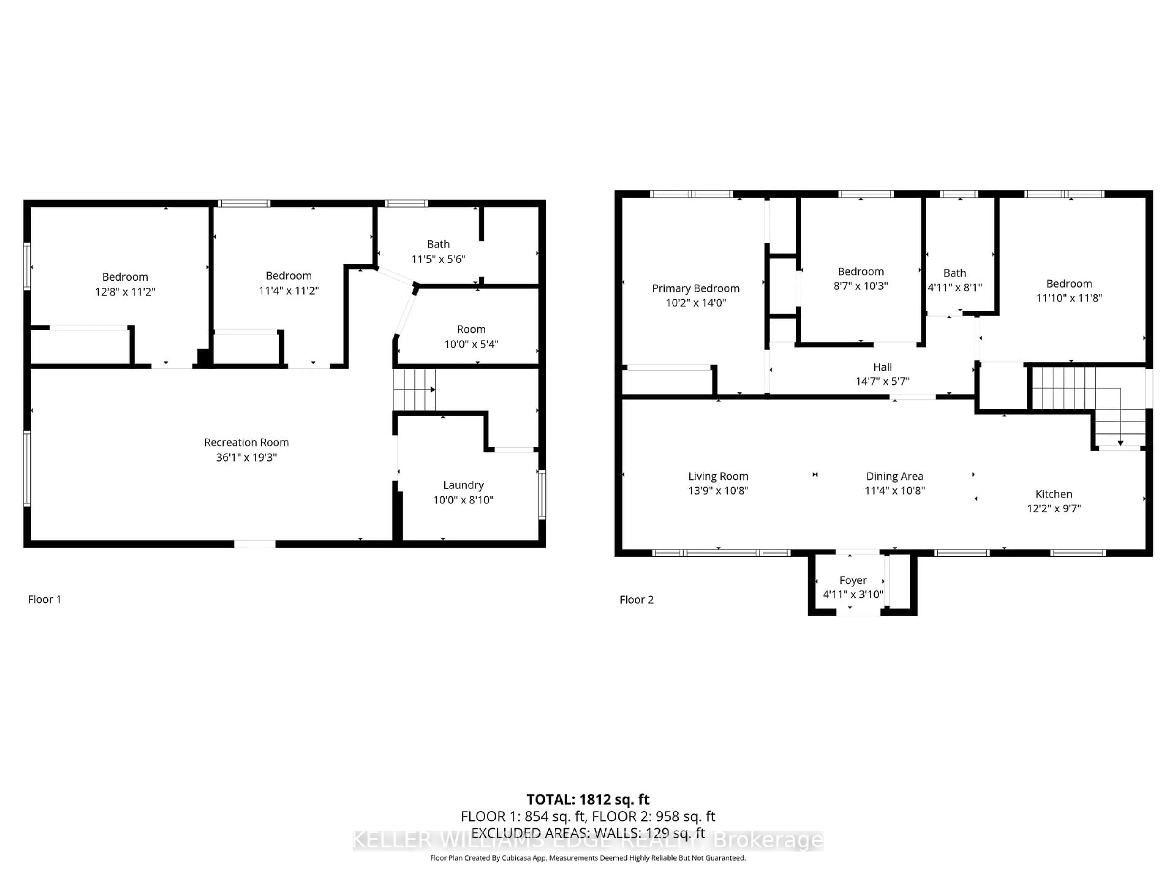 Floor plan for 51 Beamer Ave, St. Catharines Ontario L2M 2L6