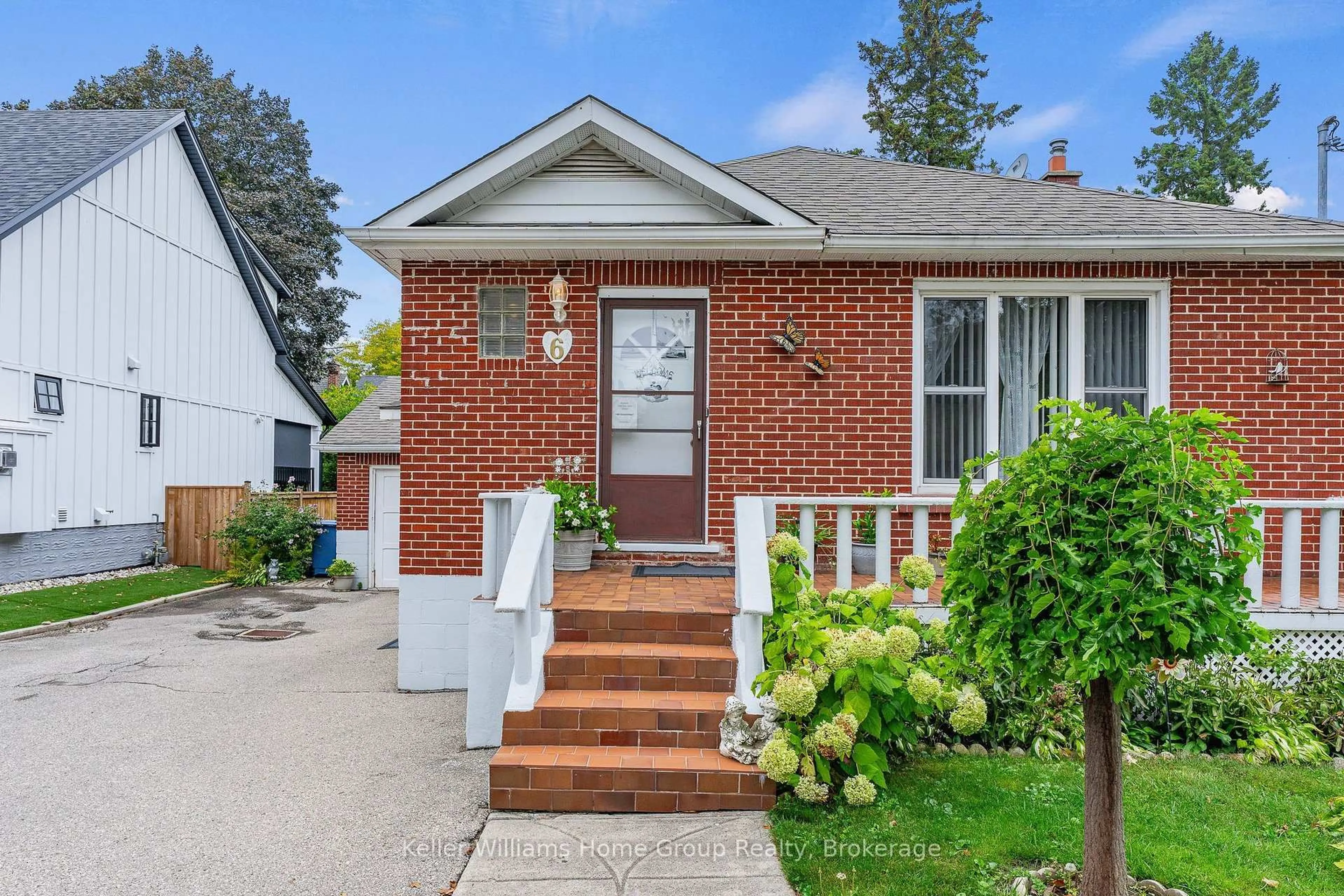 Home with brick exterior material, street for 6 Hepburn Ave, Guelph Ontario N1E 2T3
