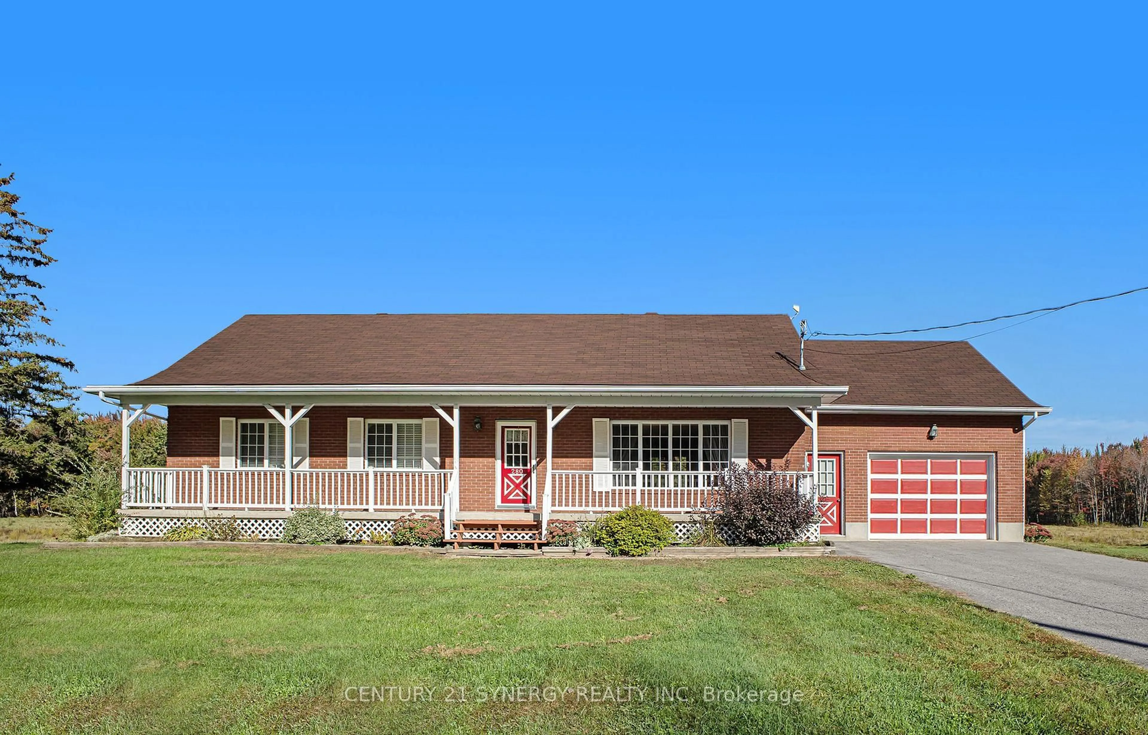 Home with vinyl exterior material, street for 280 ROUTE 300 Rd, The Nation Ontario K0A 1M0