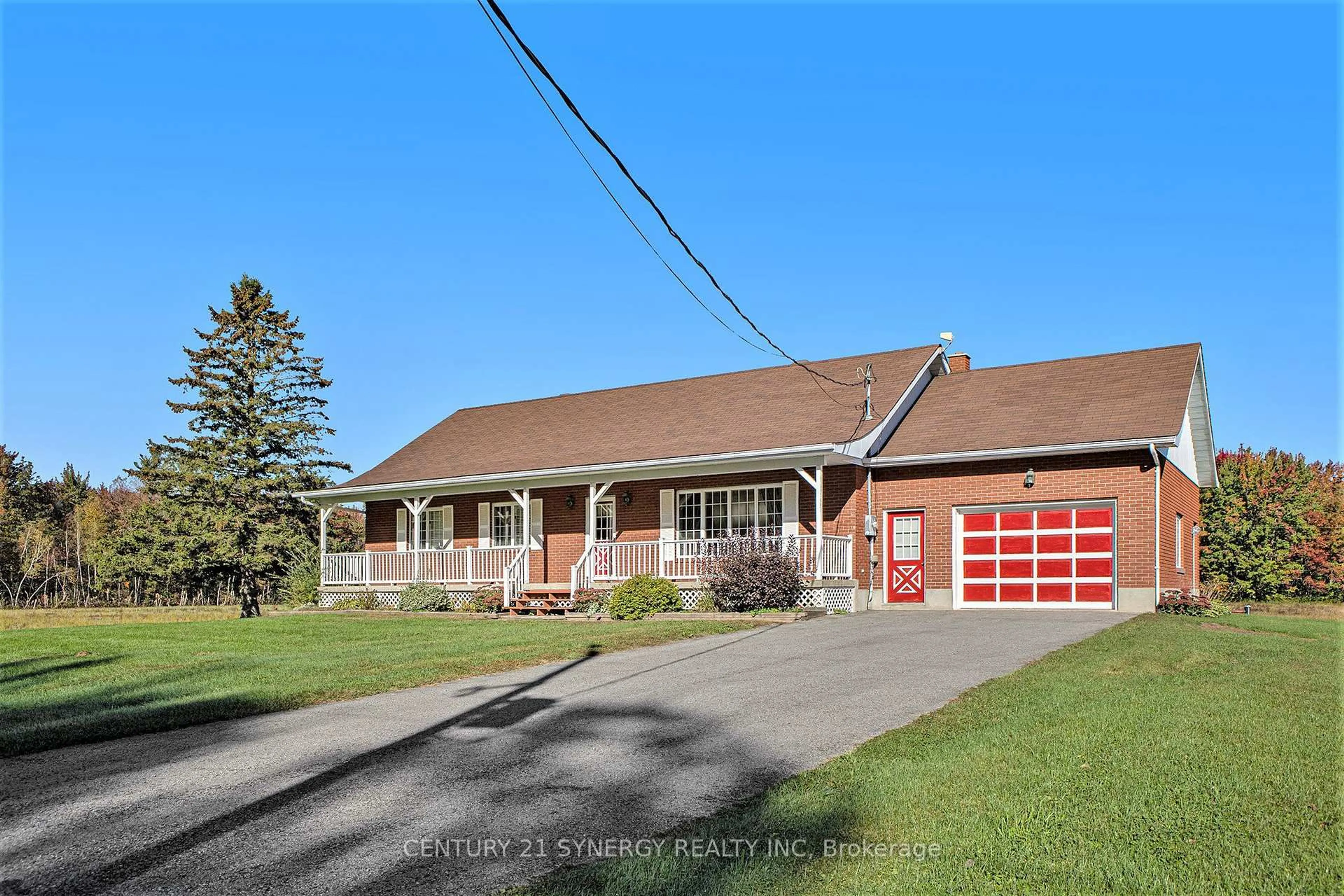 A pic from outside/outdoor area/front of a property/back of a property/a pic from drone, street for 280 ROUTE 300 Rd, The Nation Ontario K0A 1M0