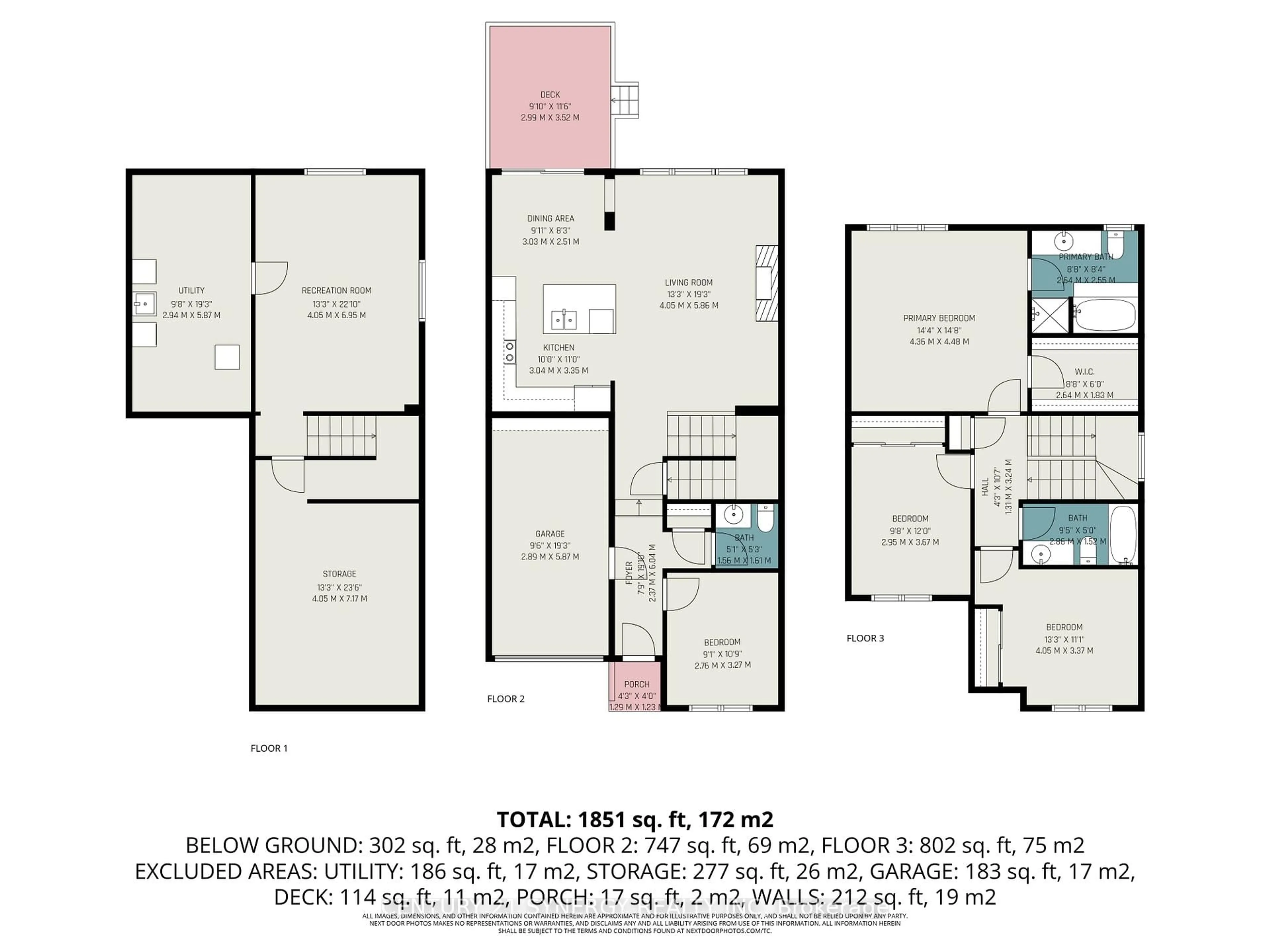 Floor plan for 2479 Esprit Dr, Orleans Ontario K4A 0S6