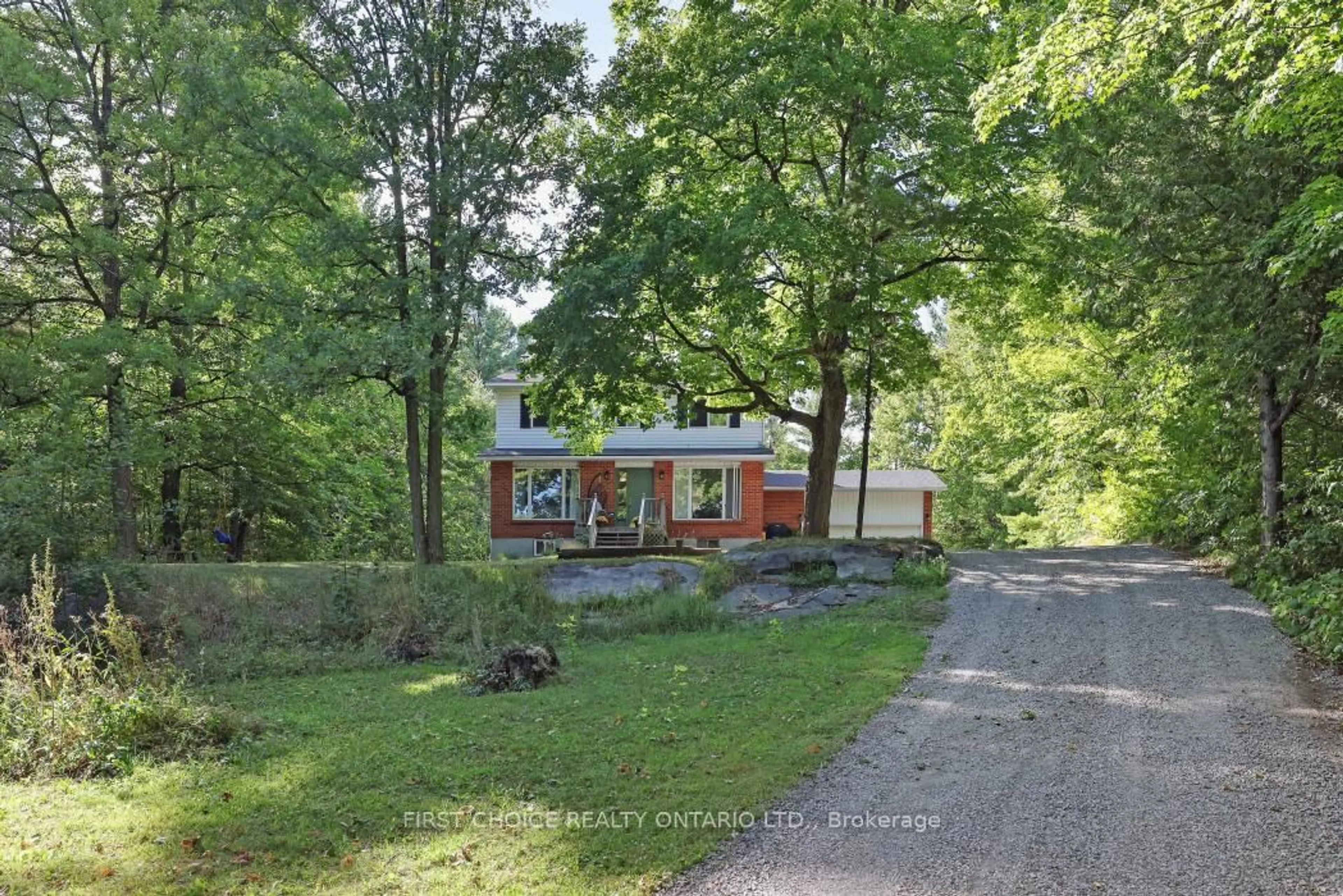 A pic from outside/outdoor area/front of a property/back of a property/a pic from drone, street for 199 Indian Hill Rd, Pakenham Ontario K0A 2X0