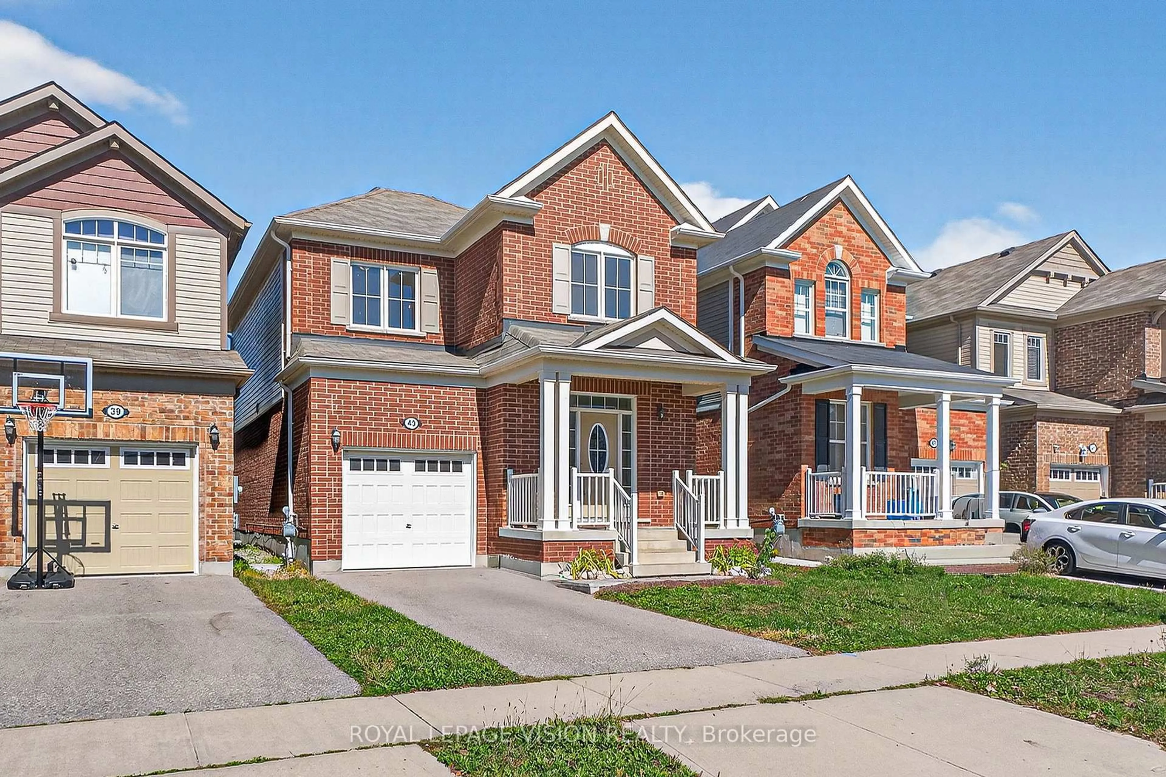 Home with brick exterior material, street for 43 Watermill St, Kitchener Ontario N2P 2X6