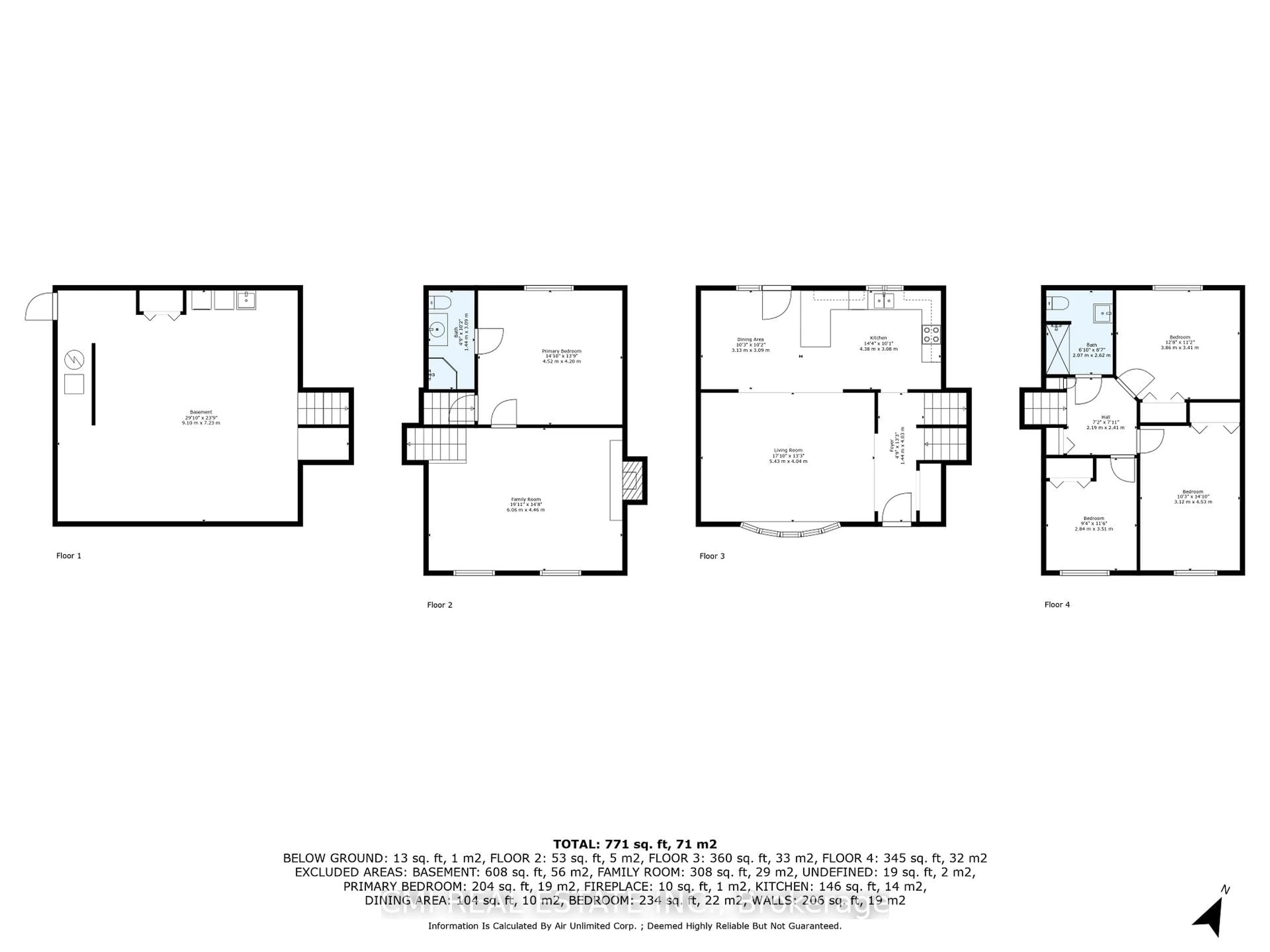 Floor plan for 74 Brier Park Rd, Brantford Ontario N3R 5T4