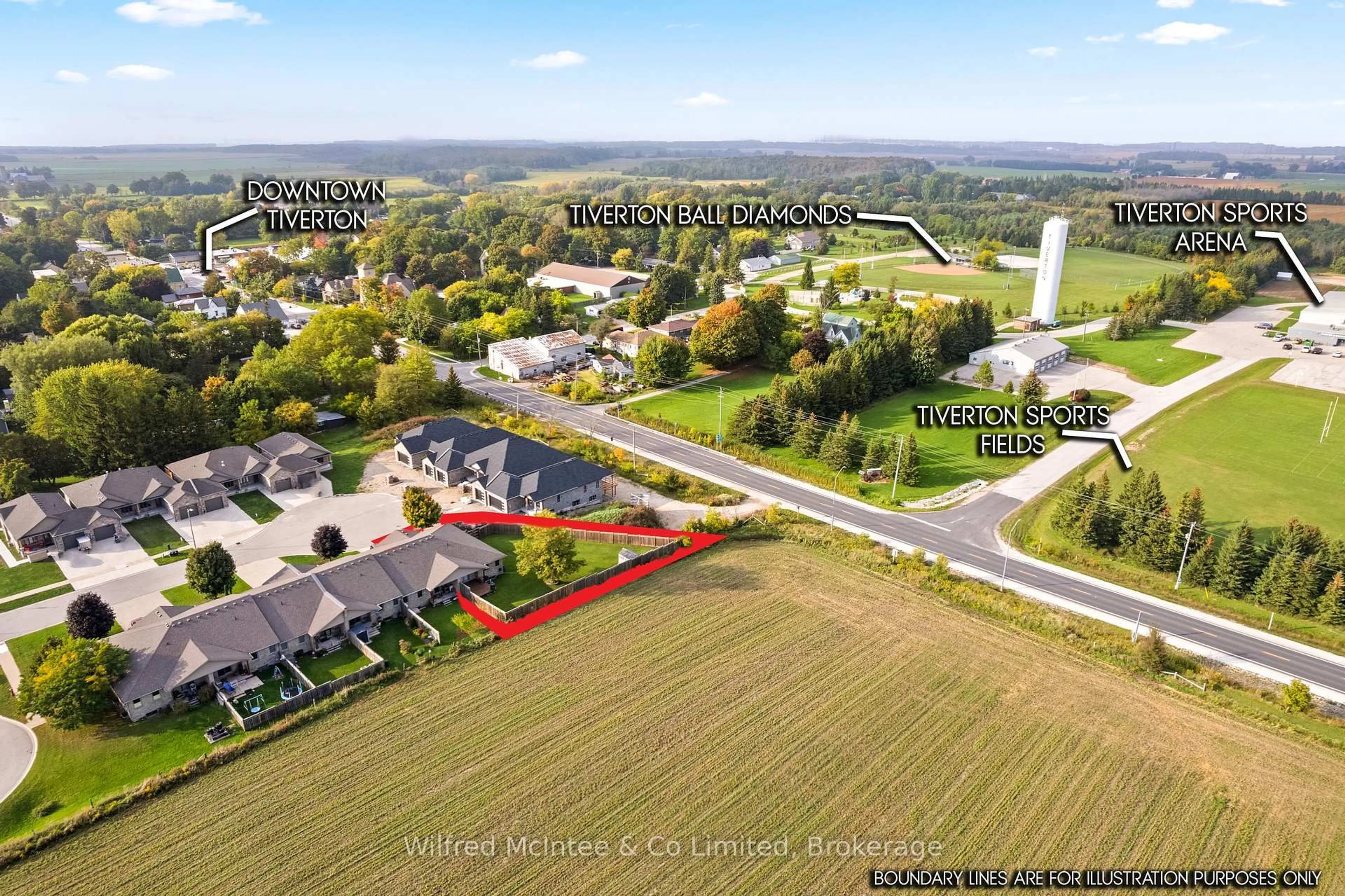 A pic from outside/outdoor area/front of a property/back of a property/a pic from drone, water/lake/river/ocean view for 22 Nyah Crt, Kincardine Ontario N0G 2T0