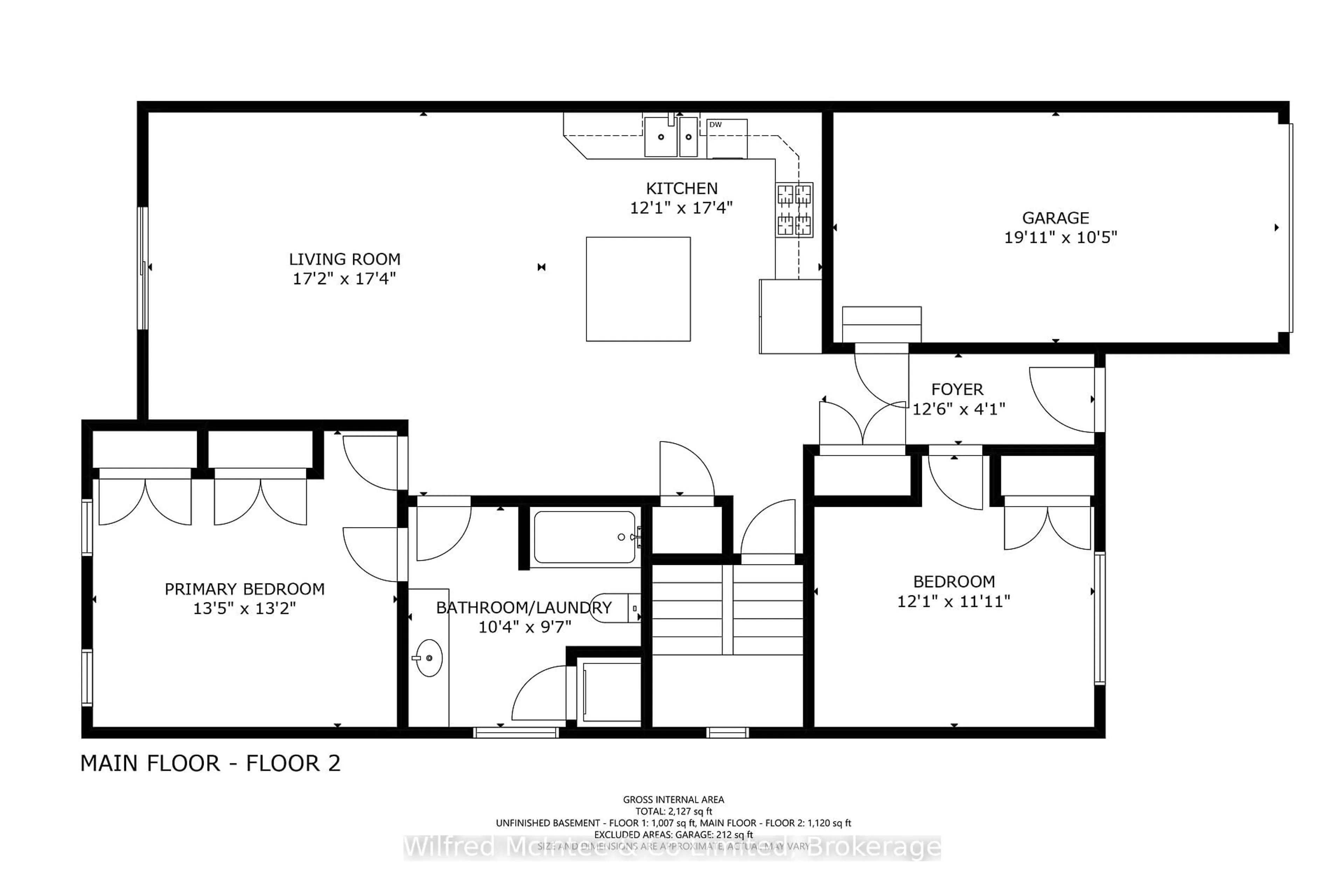 Floor plan for 22 Nyah Crt, Kincardine Ontario N0G 2T0