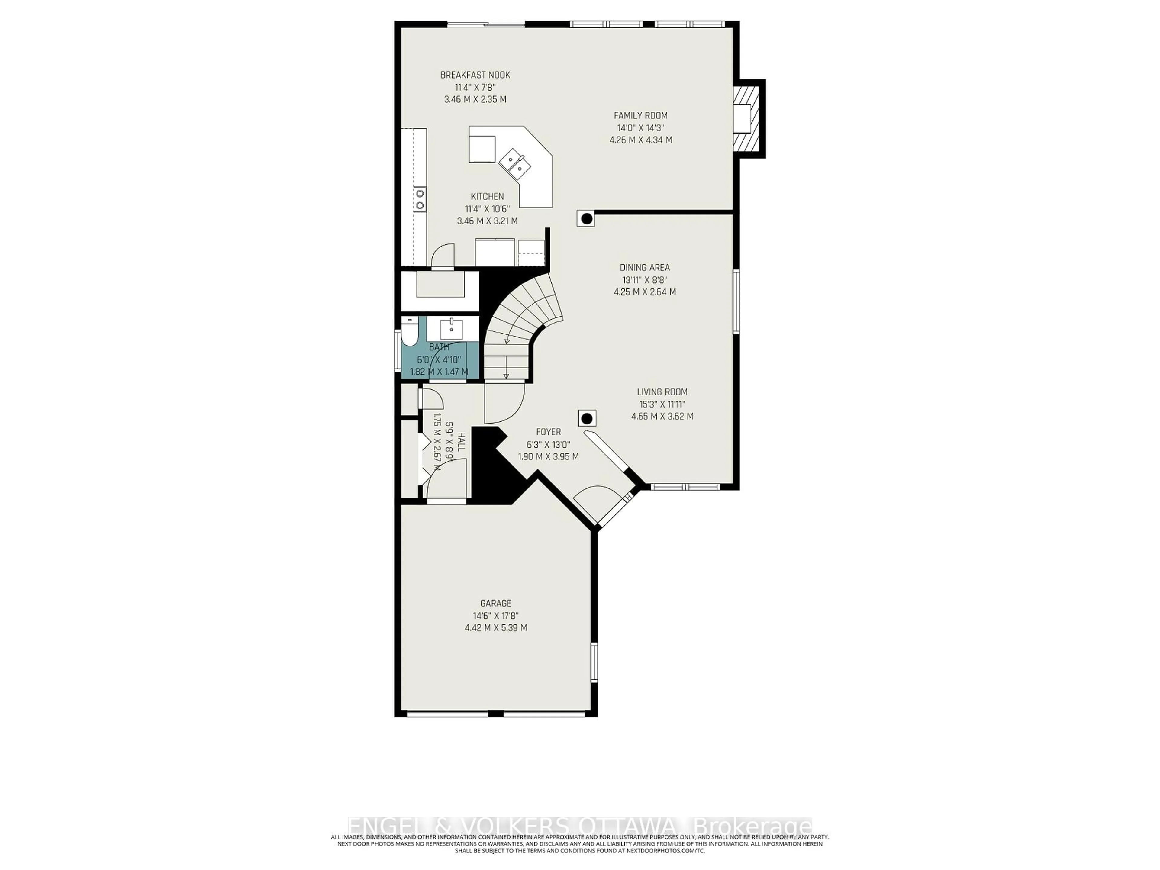 Floor plan for 2399 Glandriel Cres, Ottawa Ontario K4A 4T1