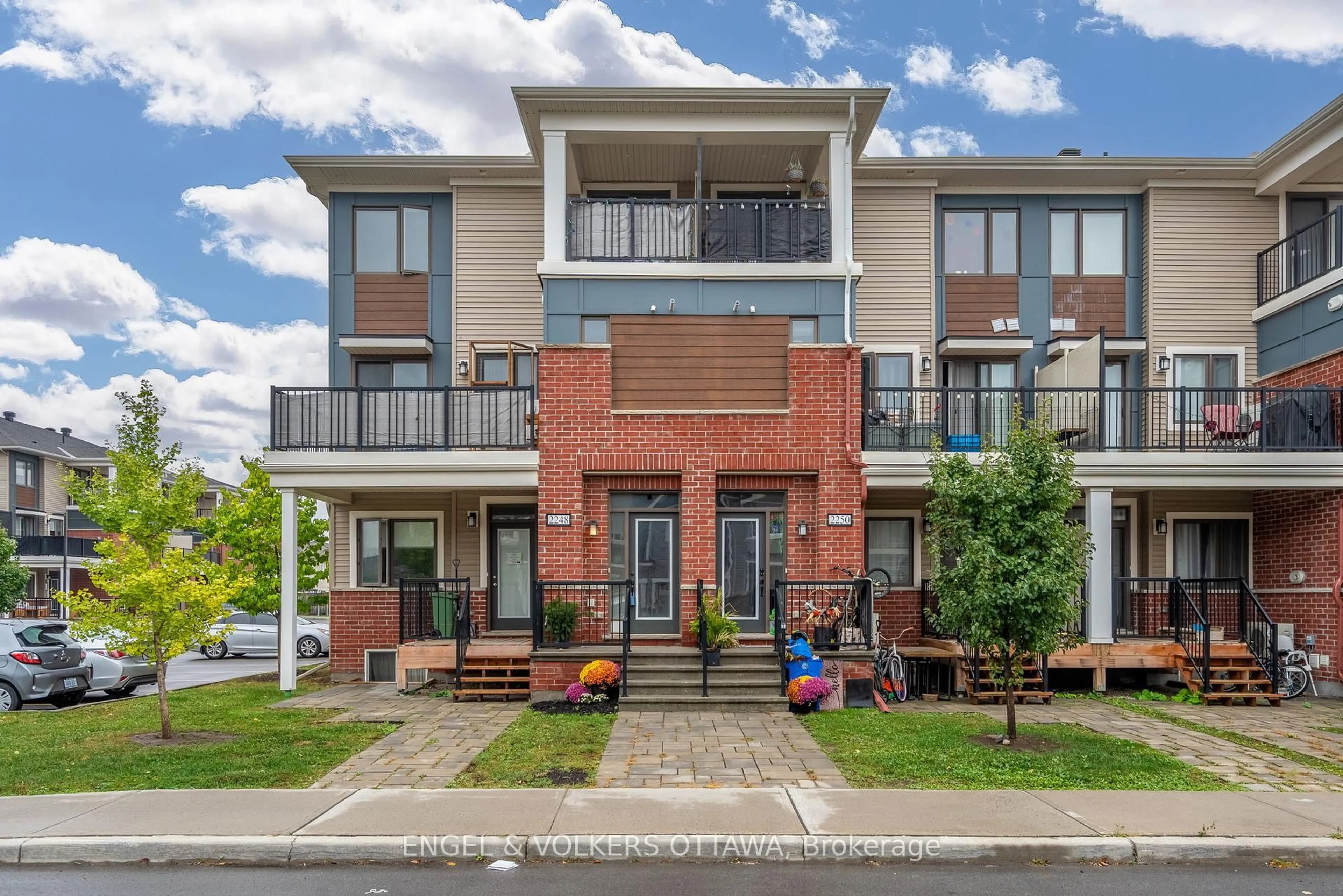 Home with brick exterior material, street for 2248 Watercolours Way, Ottawa Ontario K2J 6N3