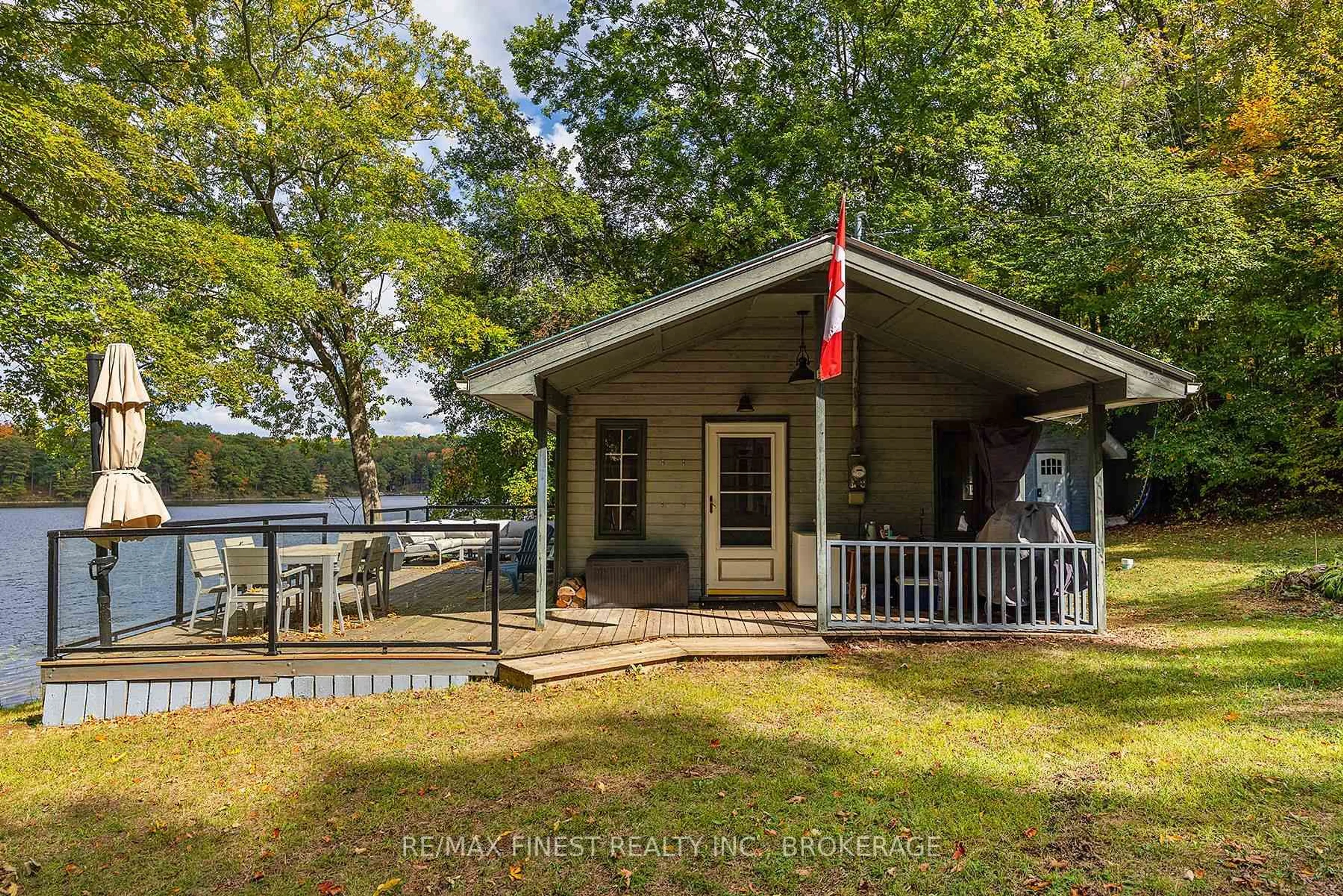 Patio, water/lake/river/ocean view for 1018 Leadbeater Lane, Perth Road Ontario K0H 2L0