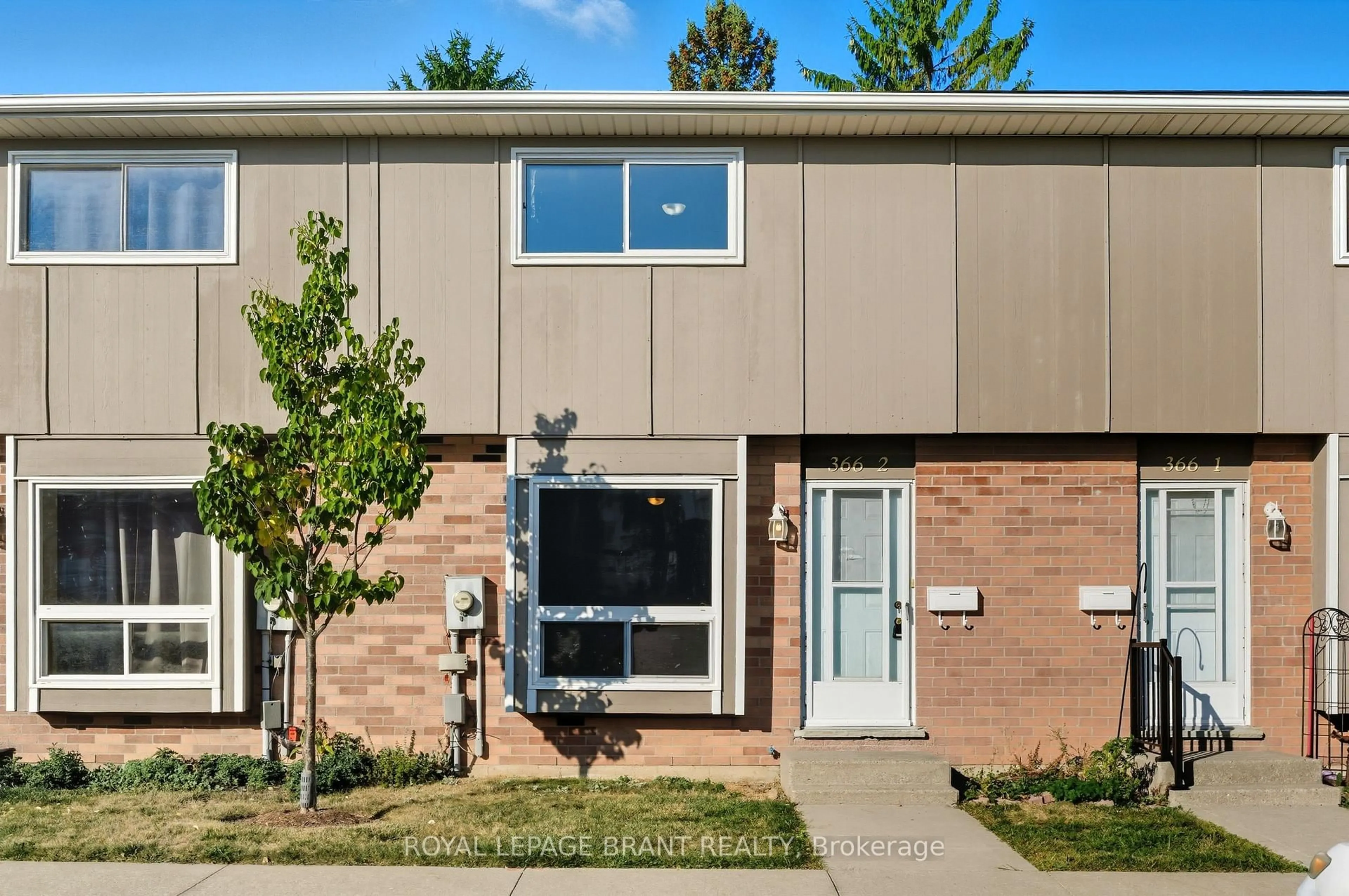 Home with brick exterior material, street for 366 Springbank Ave #2, Woodstock Ontario N4T 1K9