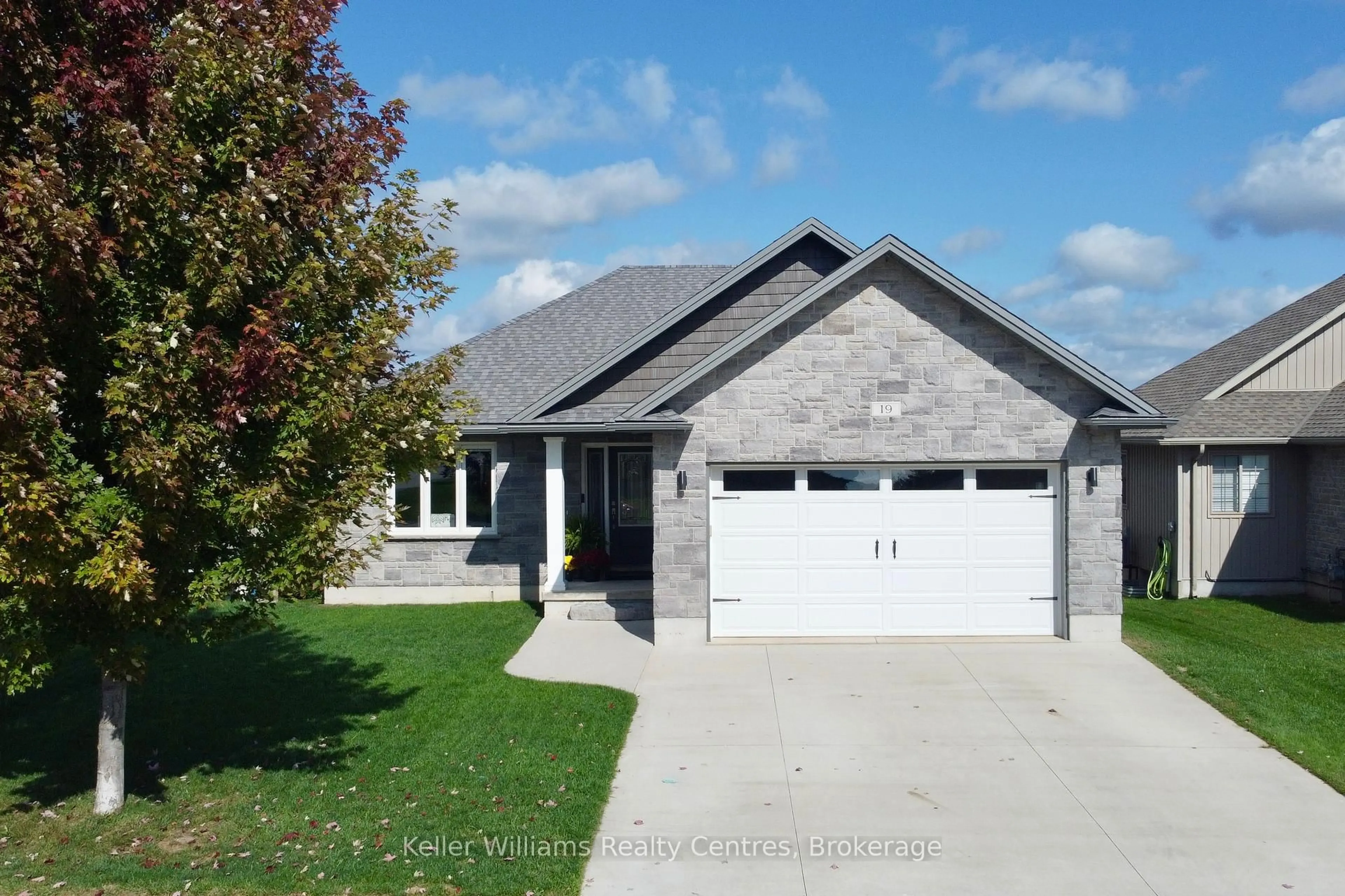 Home with brick exterior material, street for 19 FISCHER DAIRY Rd, Brockton Ontario N0G 2V0