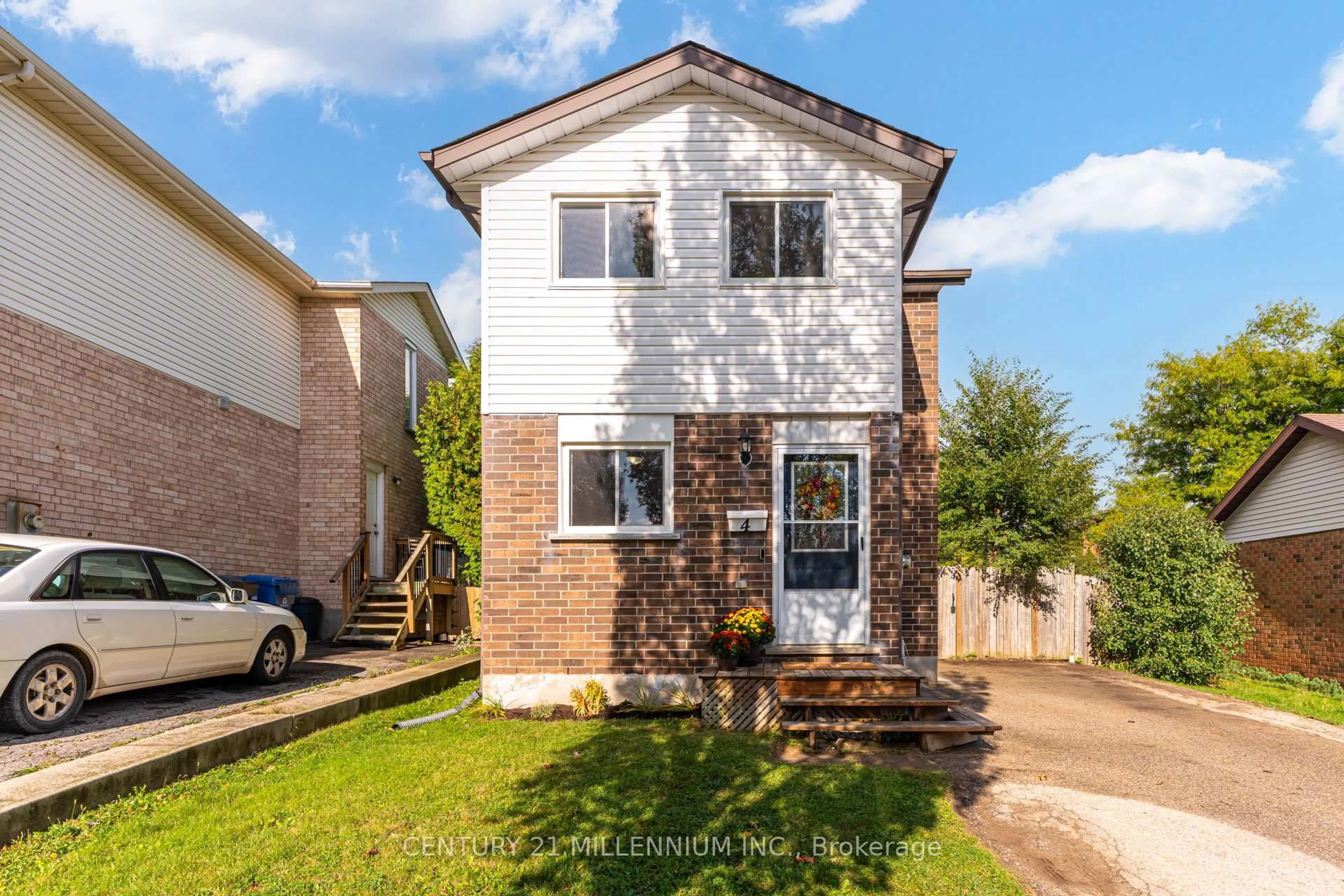 Home with brick exterior material, street for 4 Watt St, Guelph Ontario N1E 6W9
