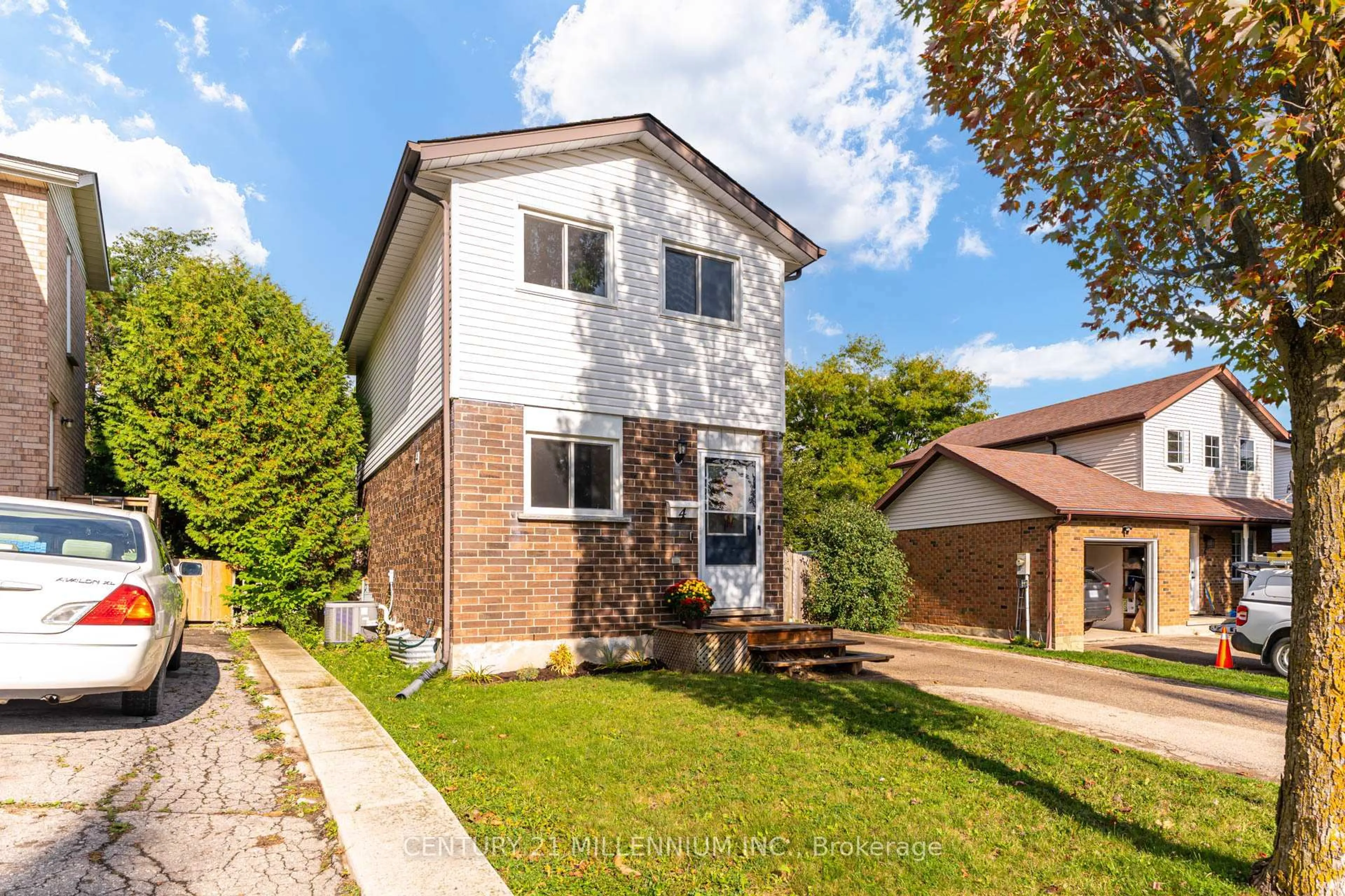 Home with brick exterior material, street for 4 Watt St, Guelph Ontario N1E 6W9