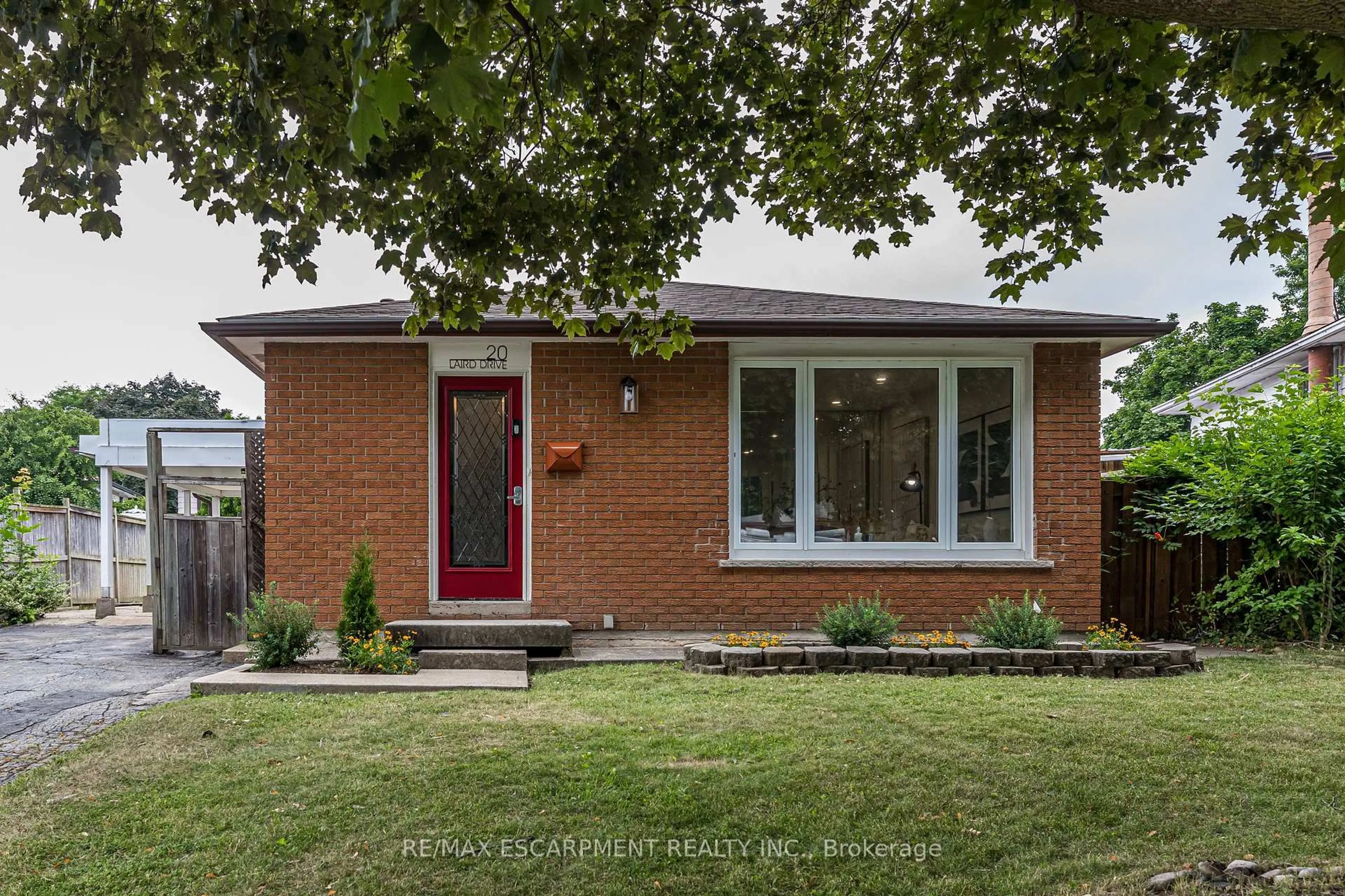 Home with brick exterior material, street for 20 Laird Dr, Hamilton Ontario L8T 4L7