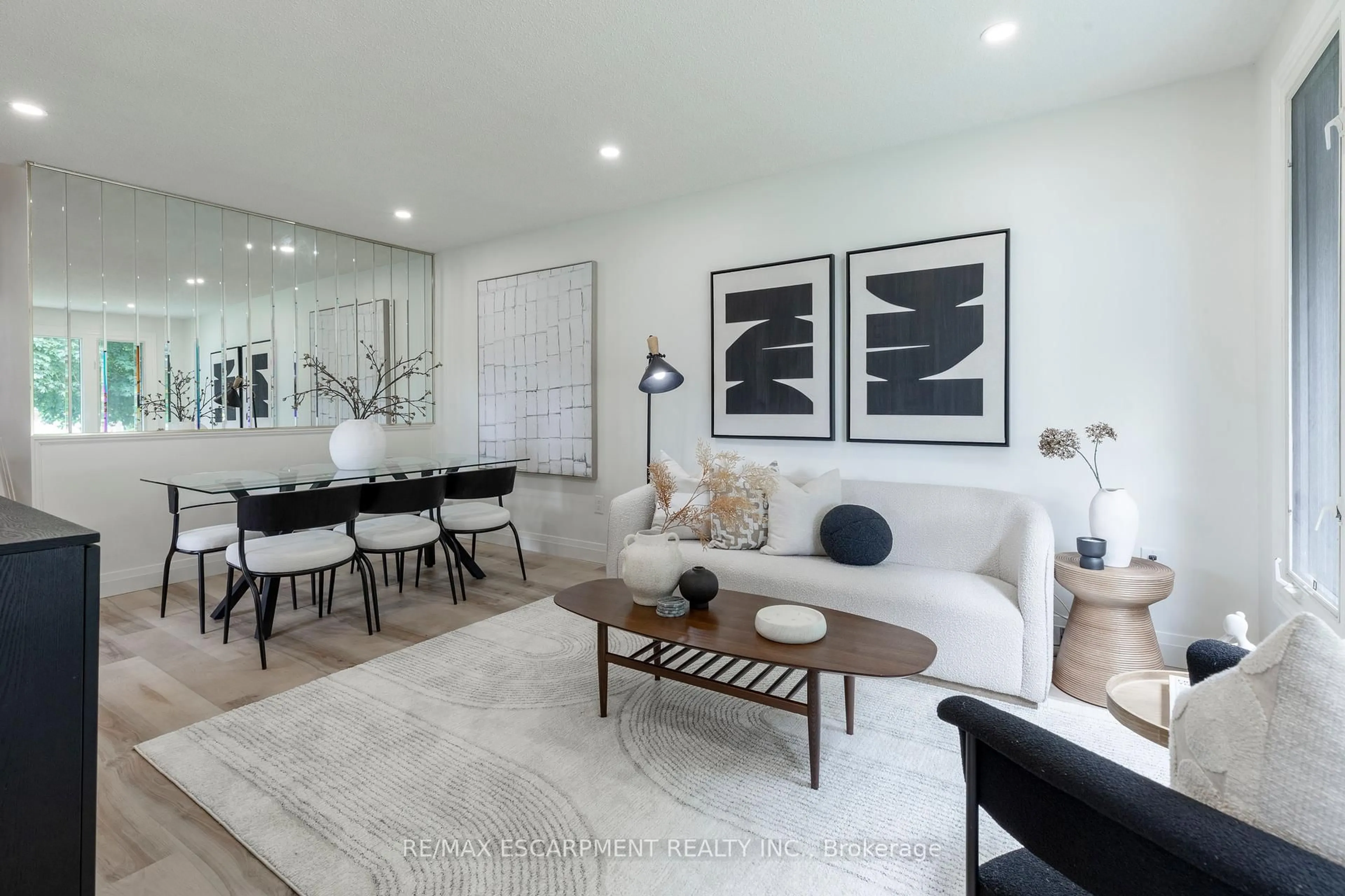 Living room with furniture, unknown for 20 Laird Dr, Hamilton Ontario L8T 4L7