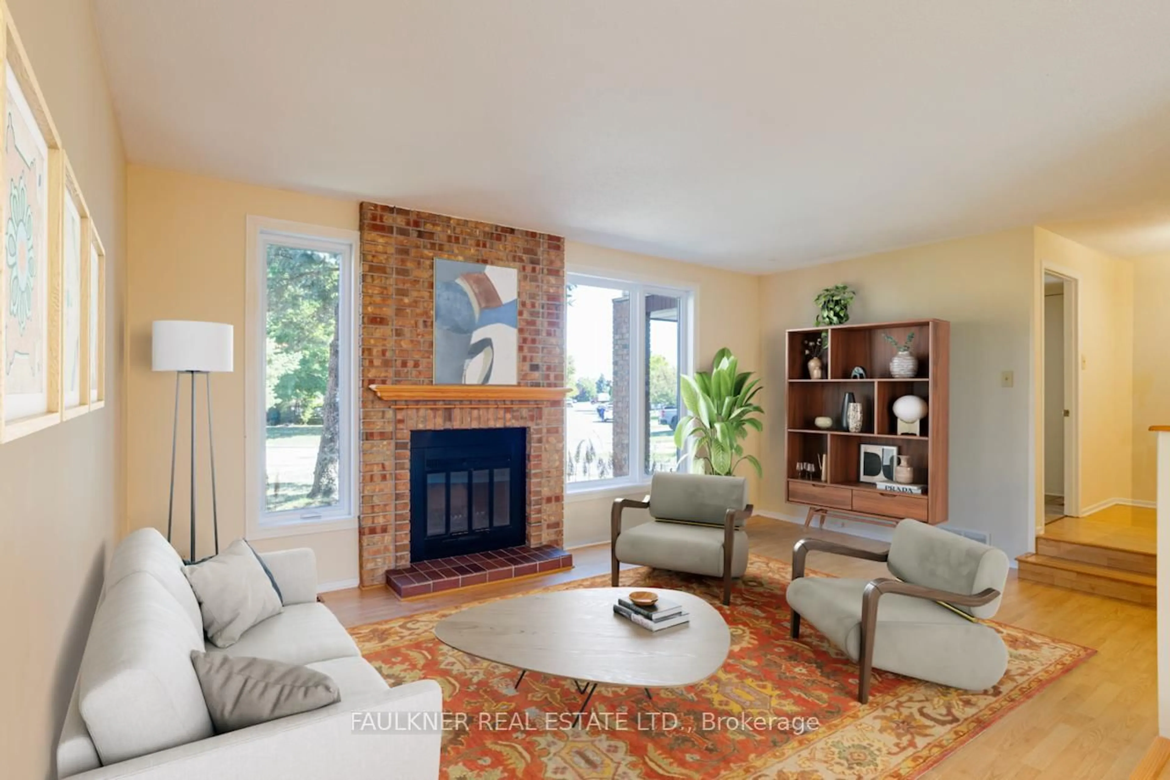 Living room with furniture, unknown for 60 Melville Dr, Ottawa Ontario K2J 2E1