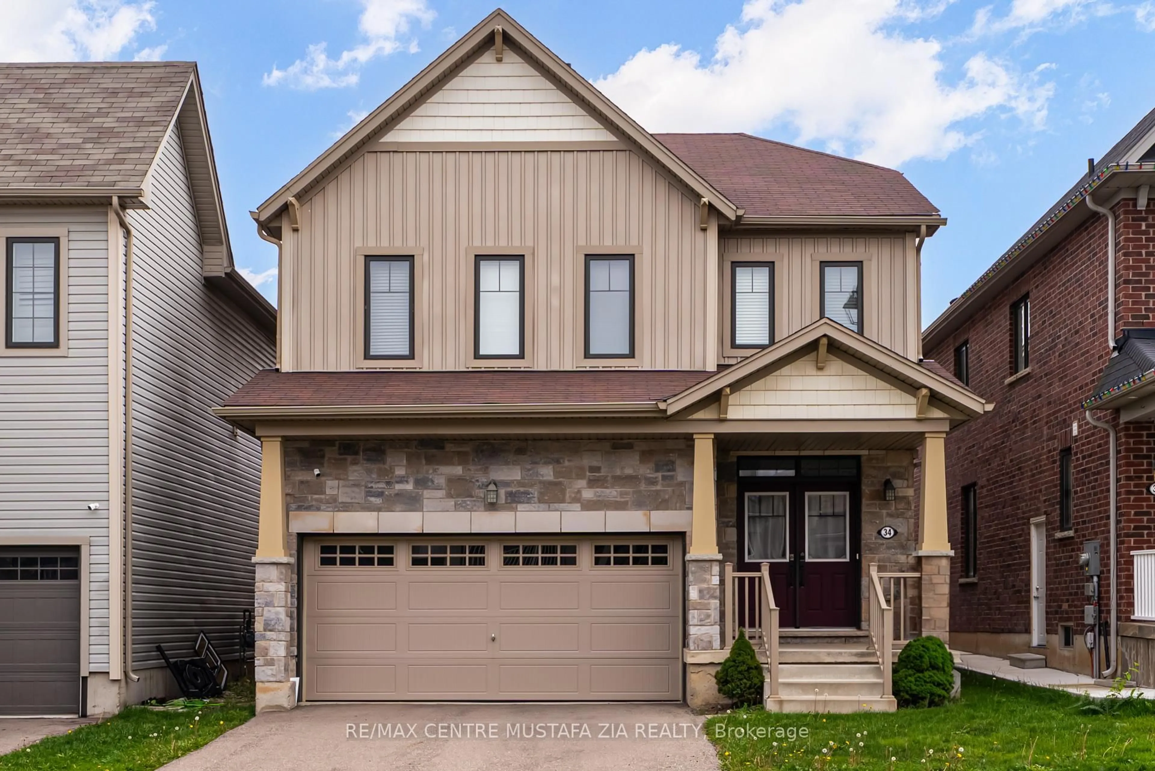 Home with brick exterior material, street for 34 Mull Ave, Haldimand Ontario N3W 0B9