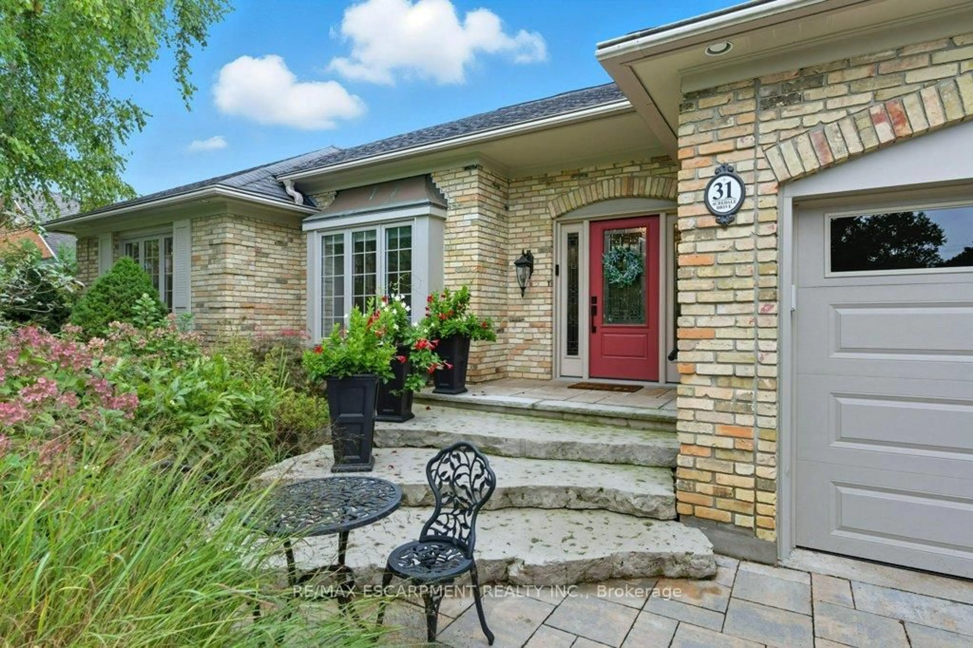 Home with brick exterior material, street for 31 Acredale Dr, Hamilton Ontario L0R 1H0