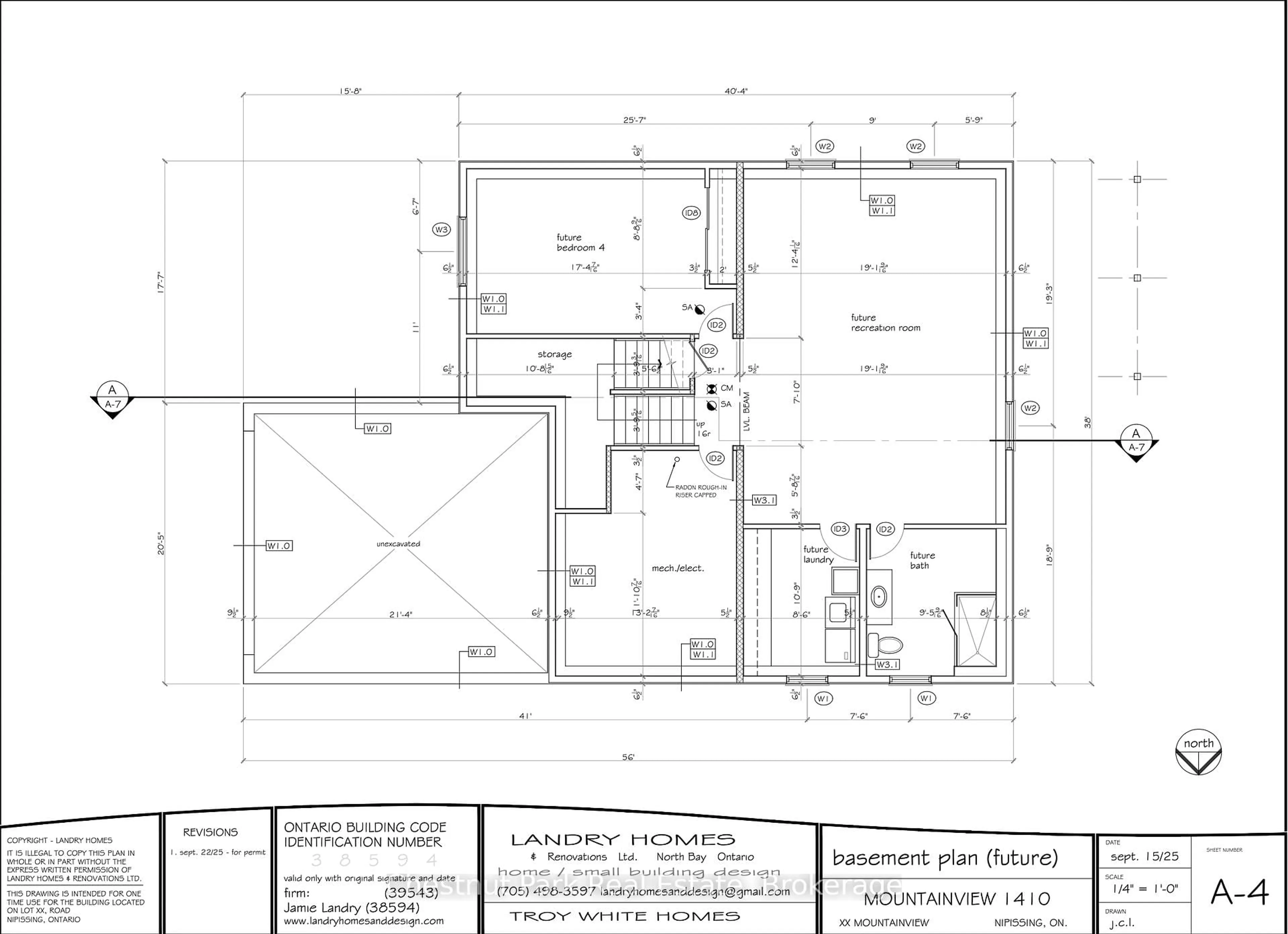 Floor plan for 32 Mountain View Rd, Nipissing Ontario P0H 1Z0
