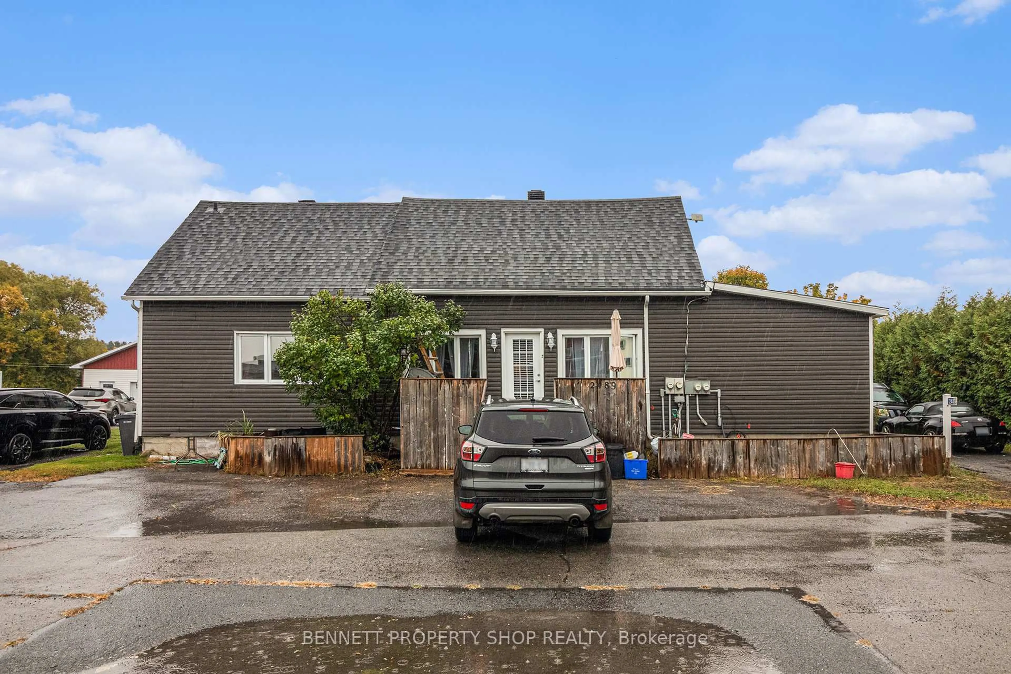A pic from outside/outdoor area/front of a property/back of a property/a pic from drone, street for 2489 Du Lac Rd, Clarence-Rockland Ontario K0A 3N0