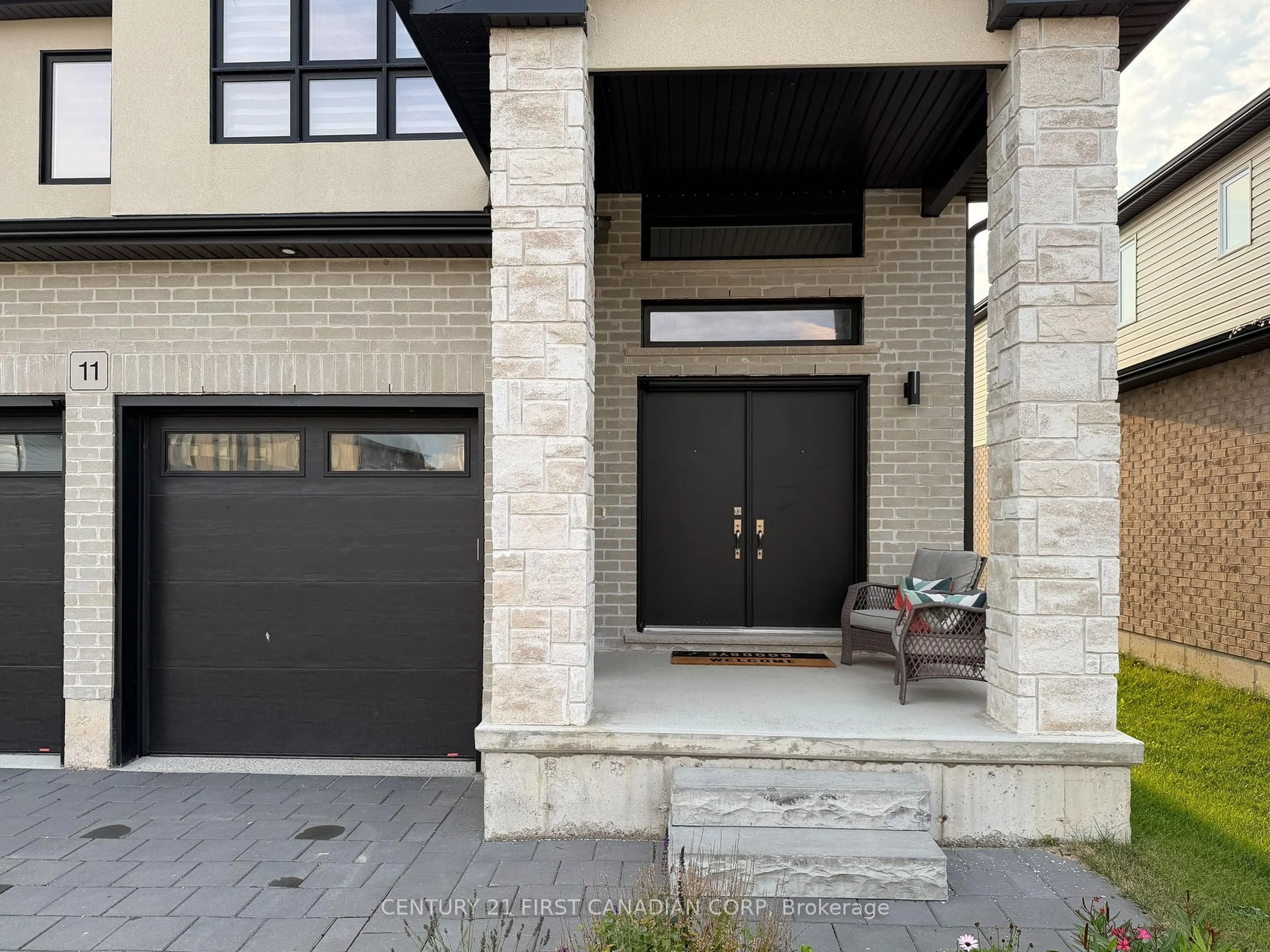 Home with brick exterior material, street for 11 Triebner St, South Huron Ontario N0M 1S2