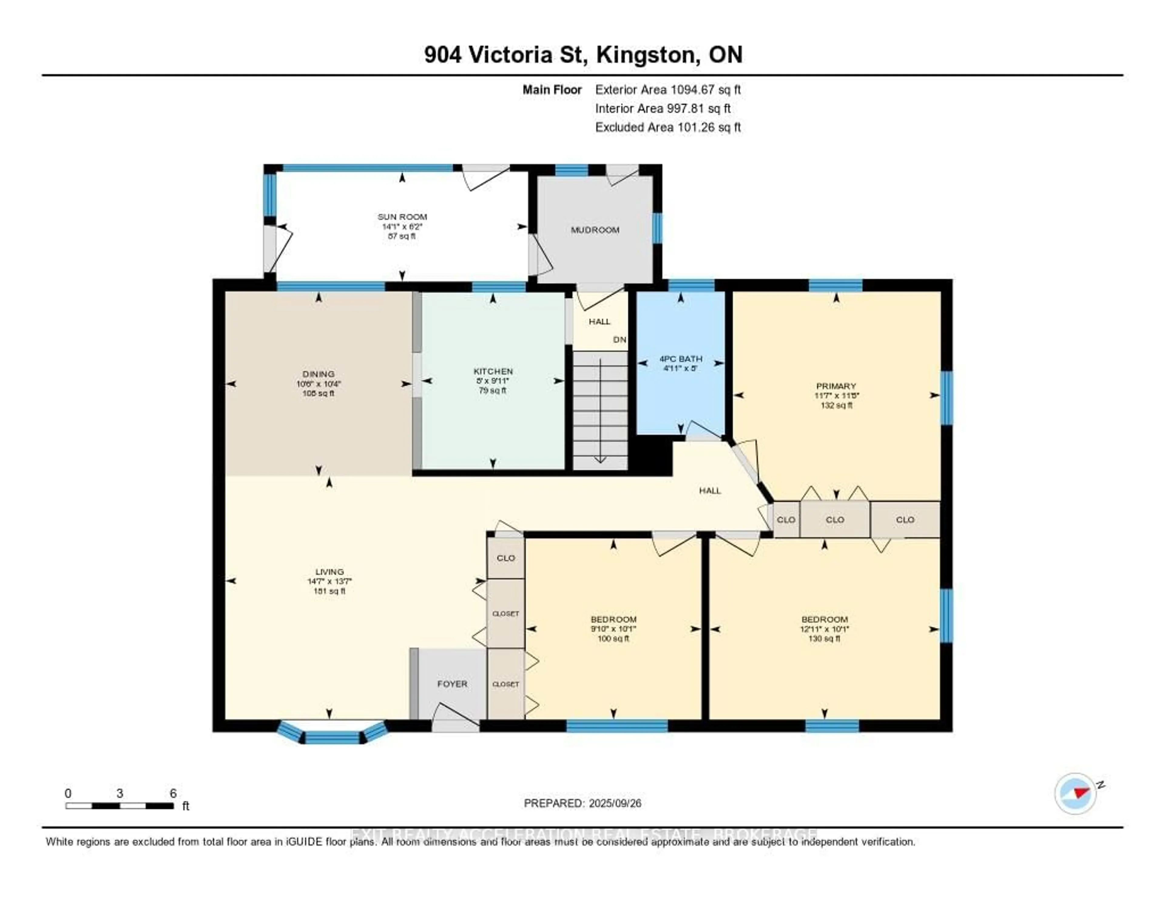 Floor plan for 904 Victoria St, Kingston Ontario K7K 4T8