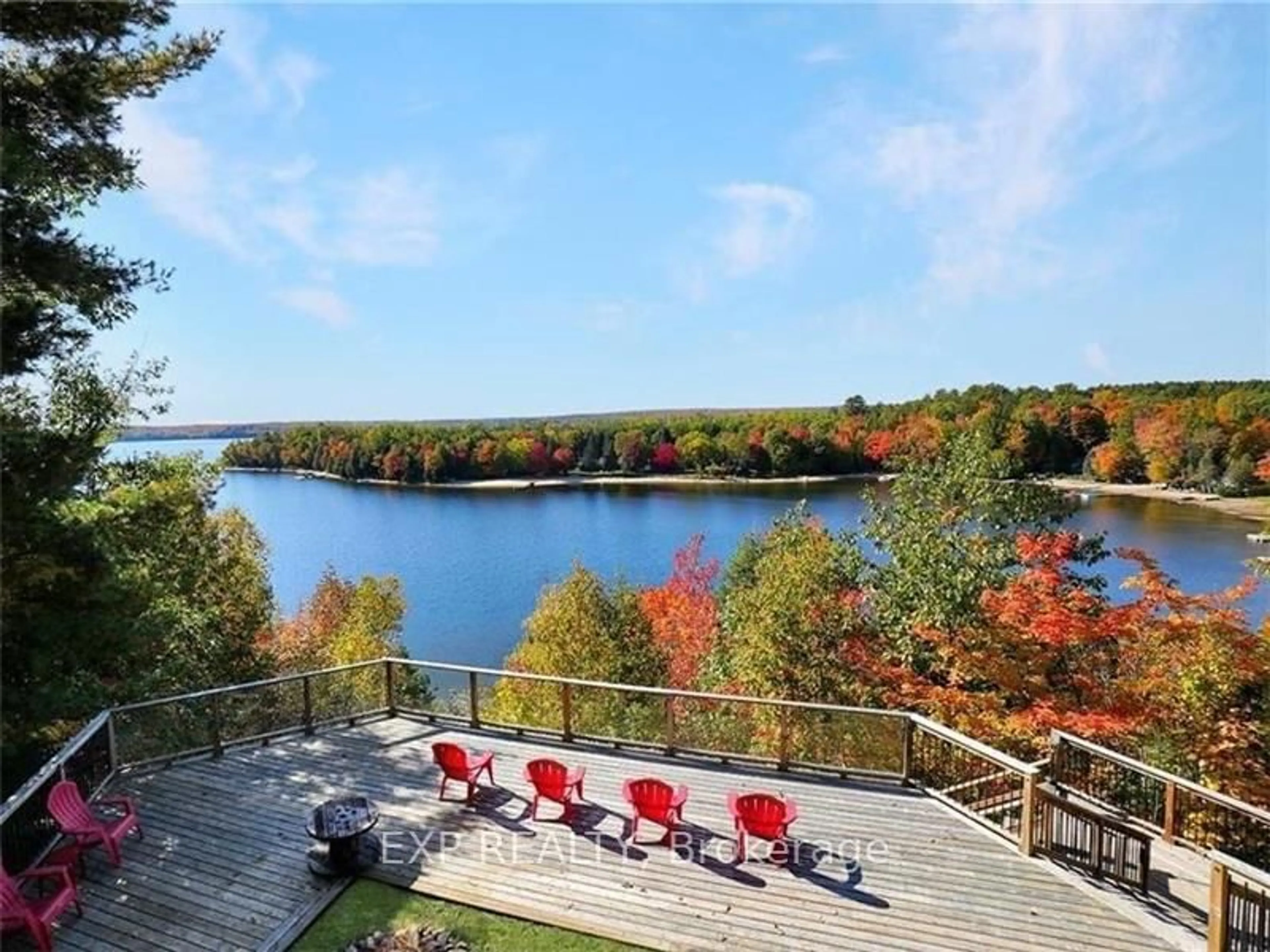 Patio, water/lake/river/ocean view for 1047 WHYMAN Rd, Algonquin Highlands Ontario K0M 1J2