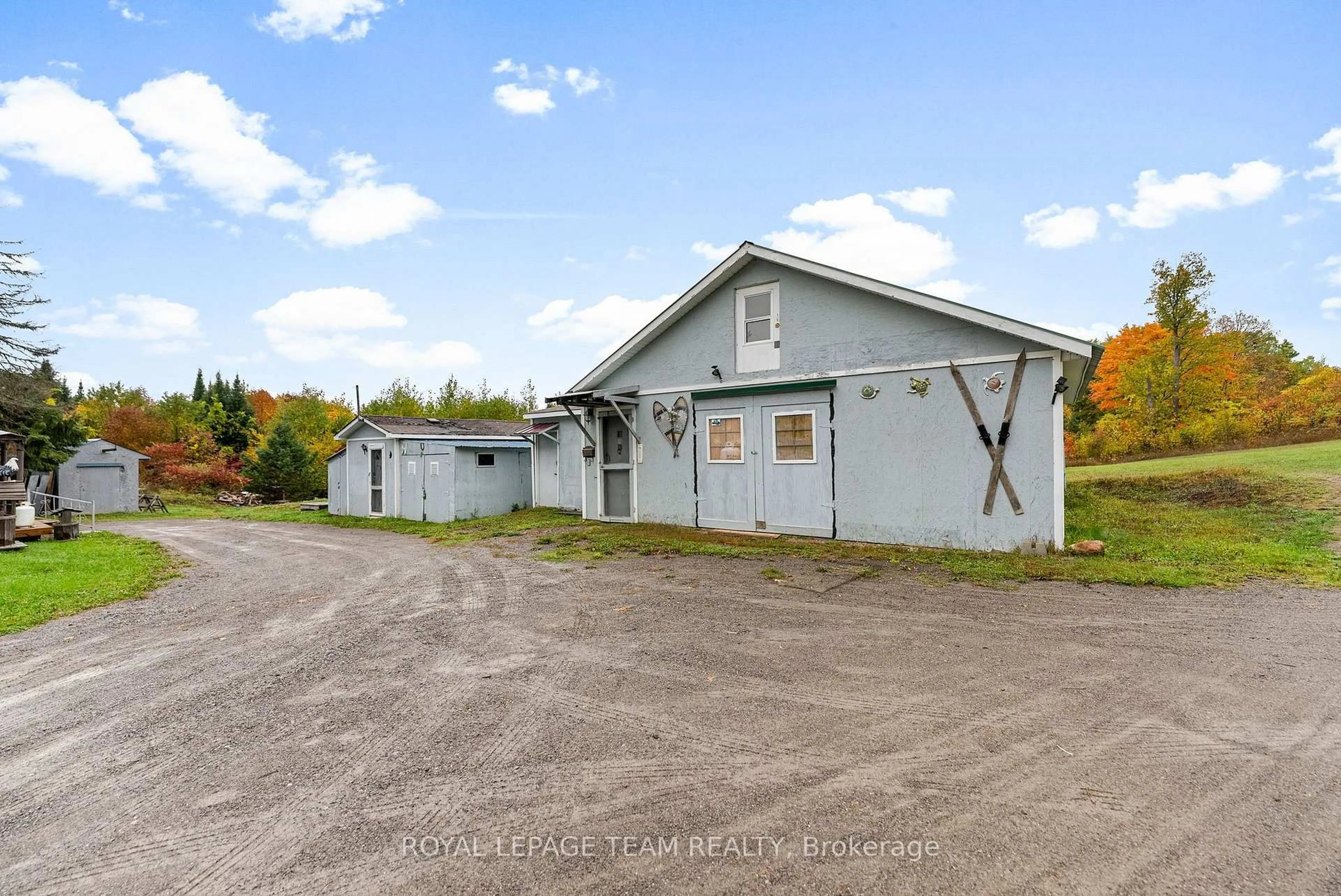 A pic from outside/outdoor area/front of a property/back of a property/a pic from drone, building for 659 Stones Lake Rd, Calabogie Ontario K0J 1H0