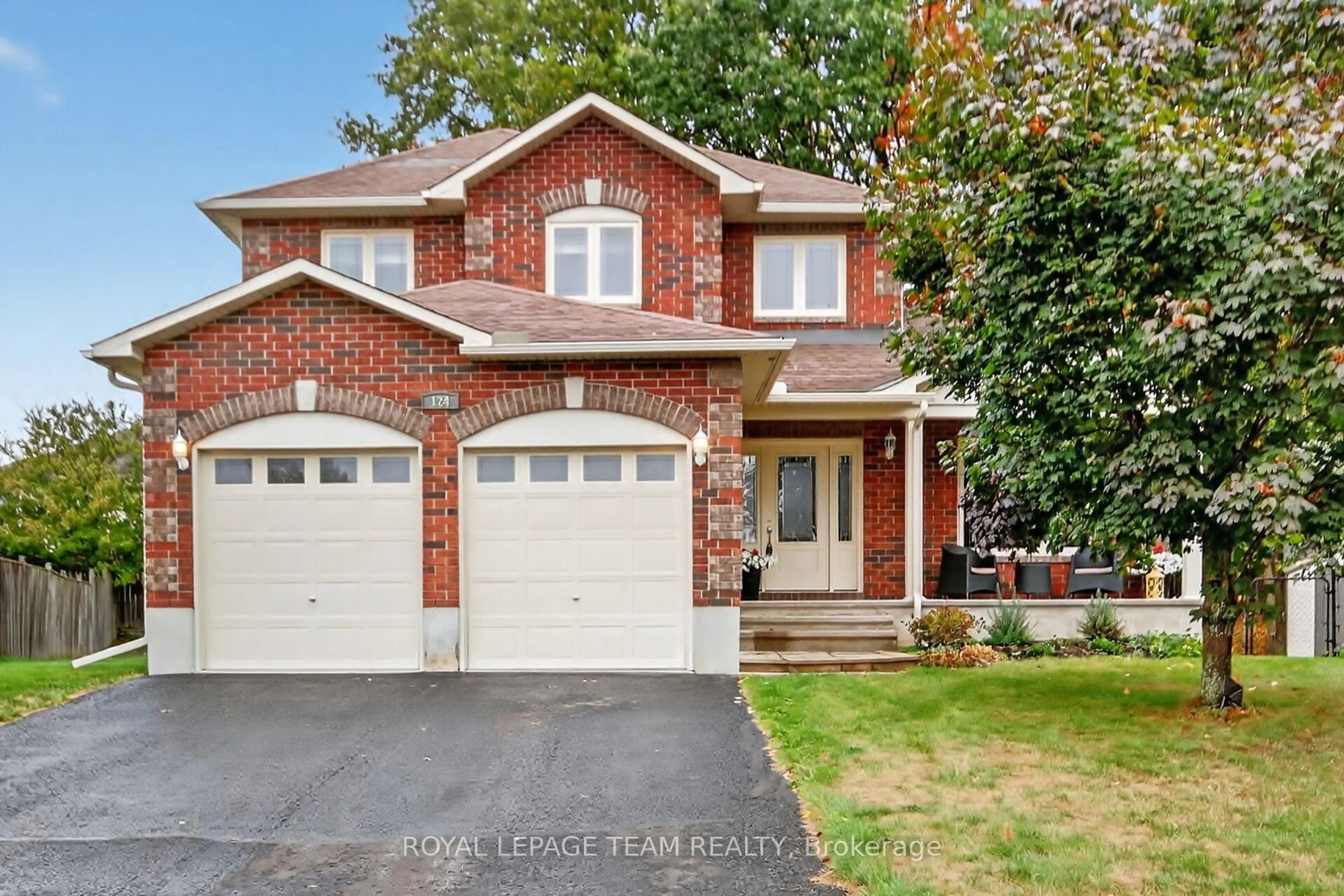 Home with brick exterior material, street for 124 Comba Dr, Carleton Place Ontario K7C 4V7