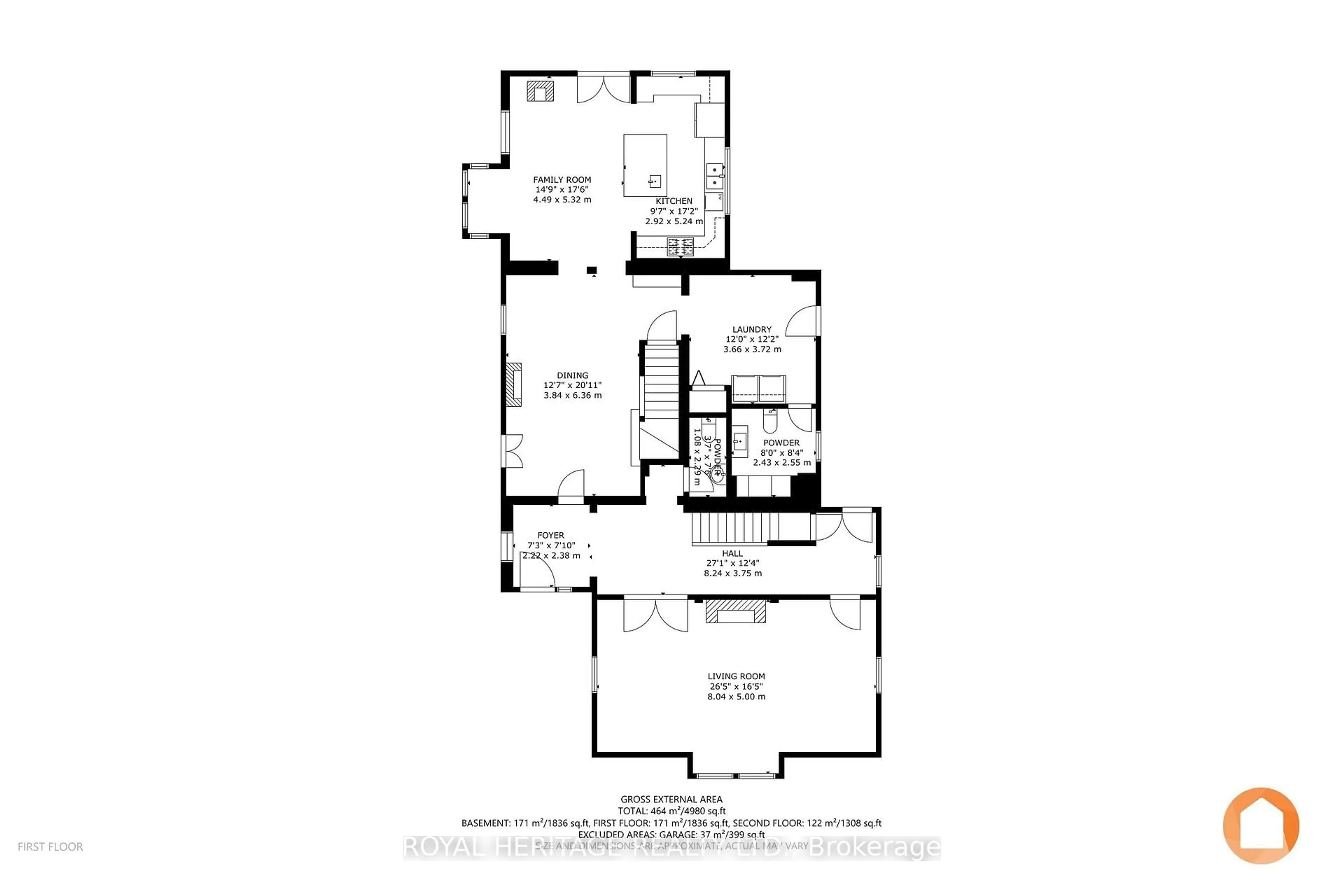 Floor plan for 81 Main St, Brighton Ontario K0K 1H0
