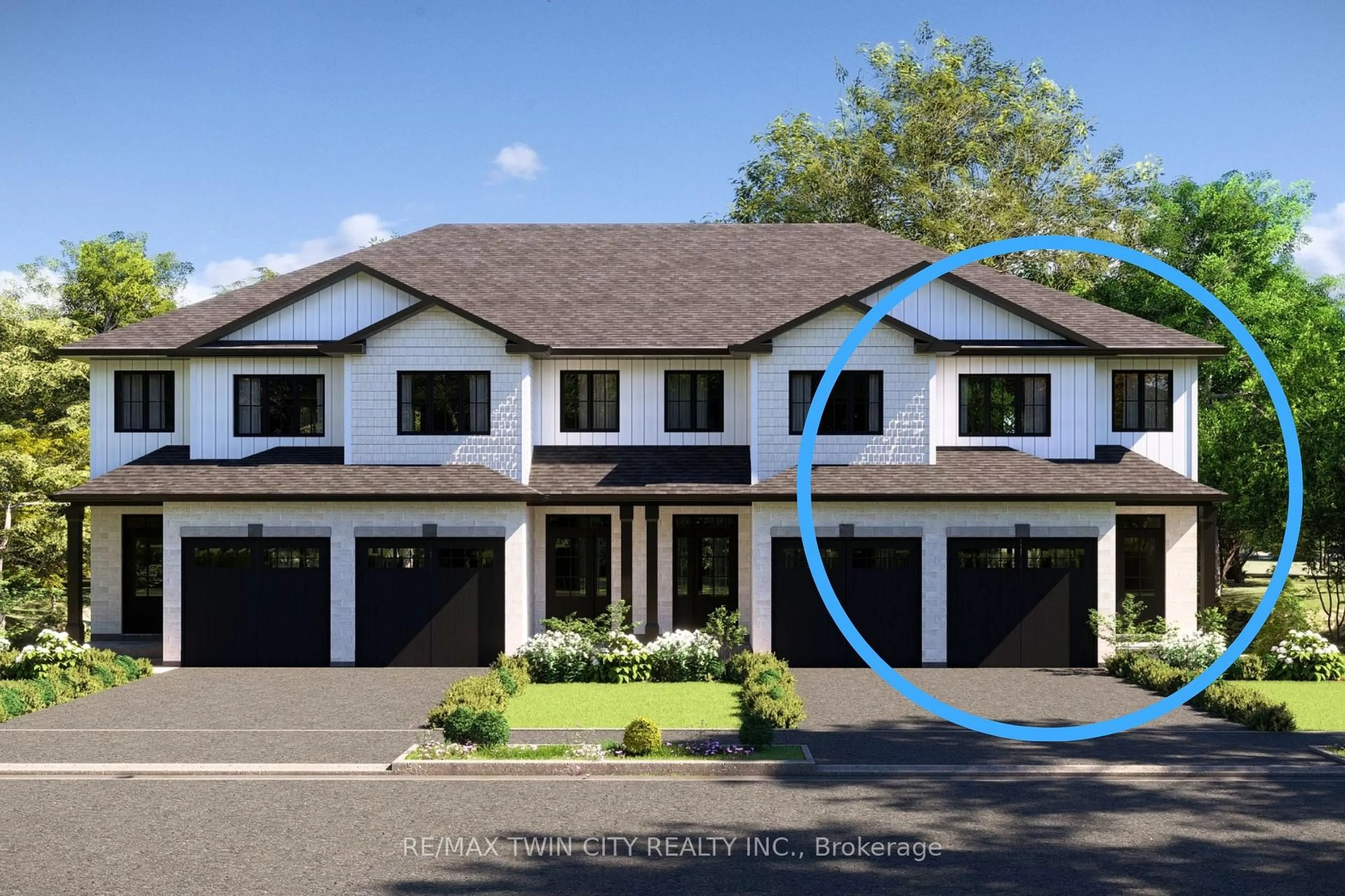 Home with vinyl exterior material, street for 72 Johnson Rd #11, Brantford Ontario N3T 5M1