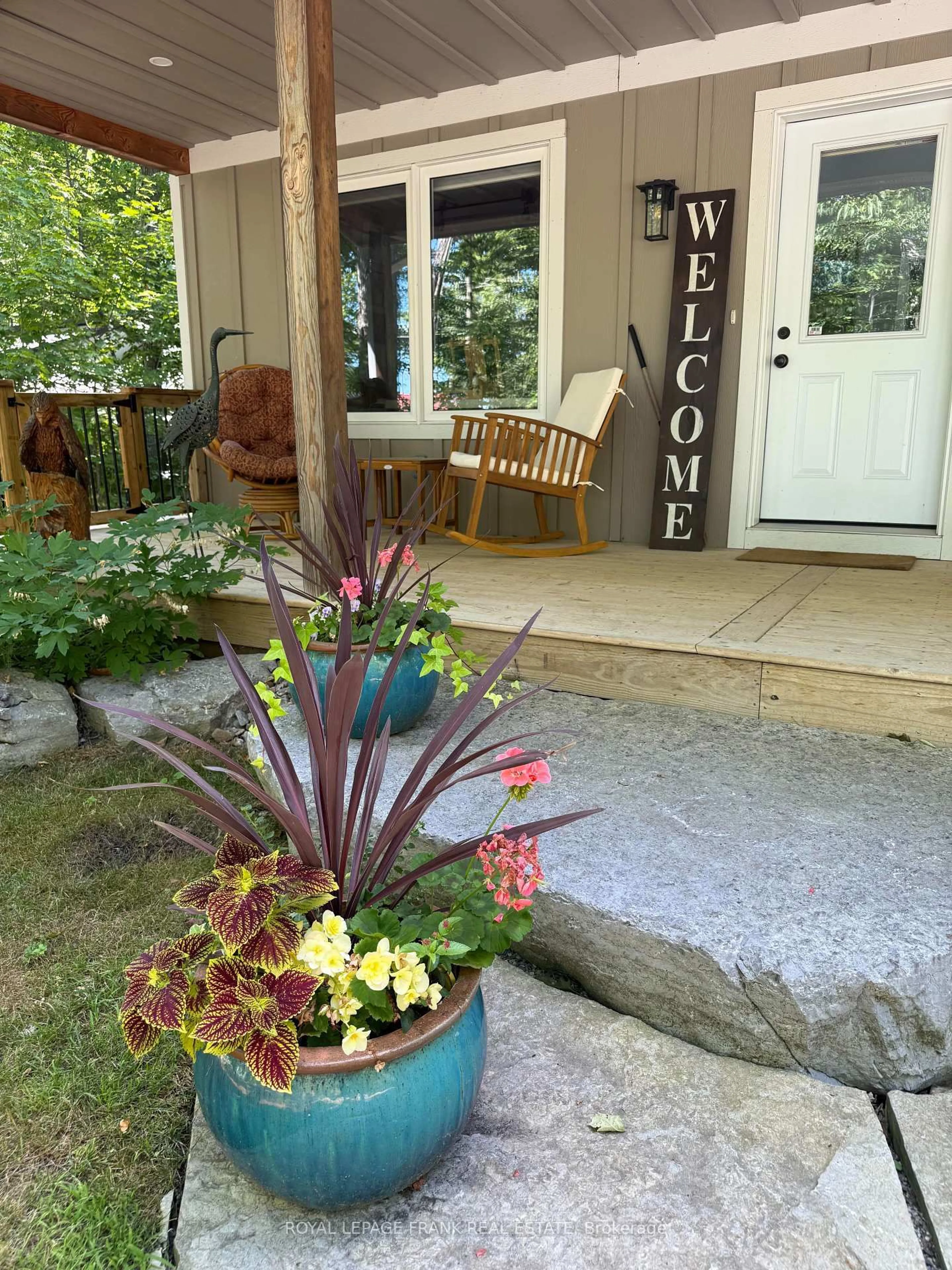 Patio, street for 24 Ted's Lane, Trent Lakes Ontario K0L 1J0