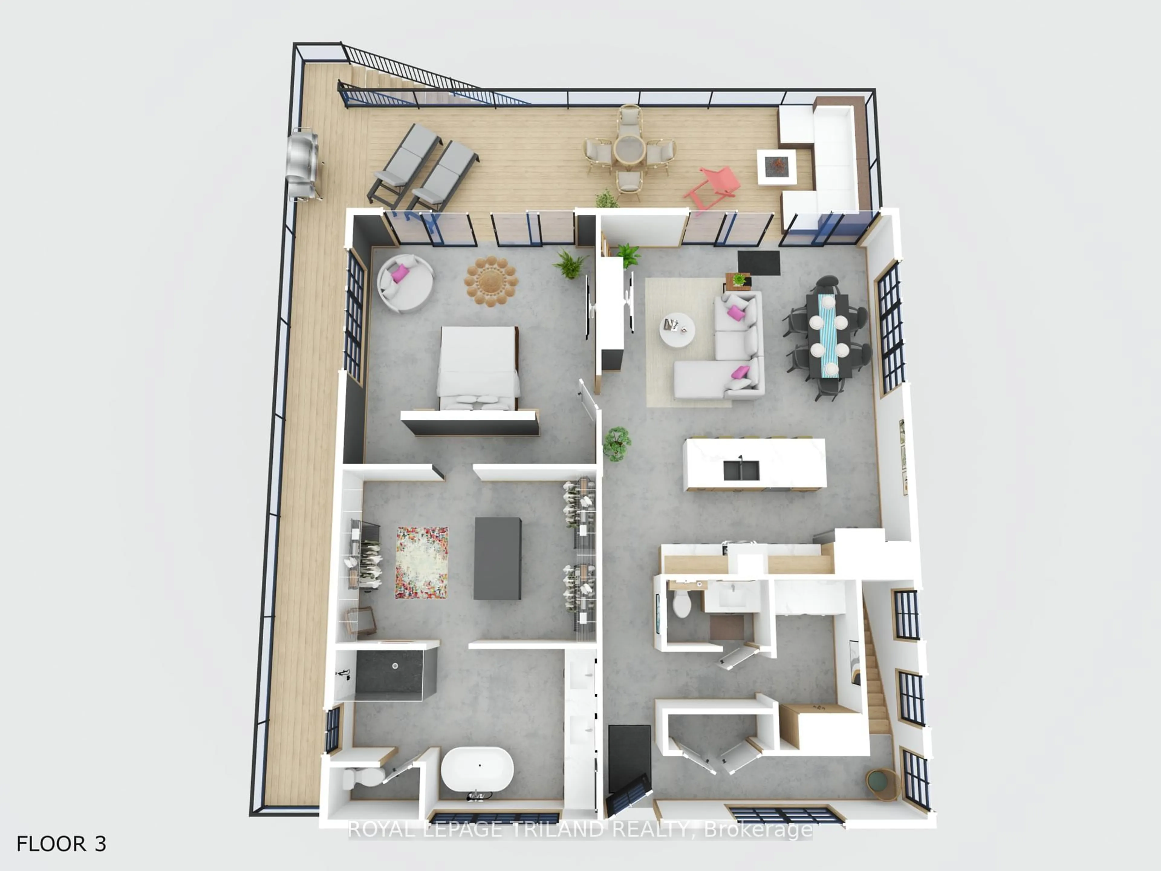 Floor plan for 164 Brayside St, Central Elgin Ontario N5L 1A2