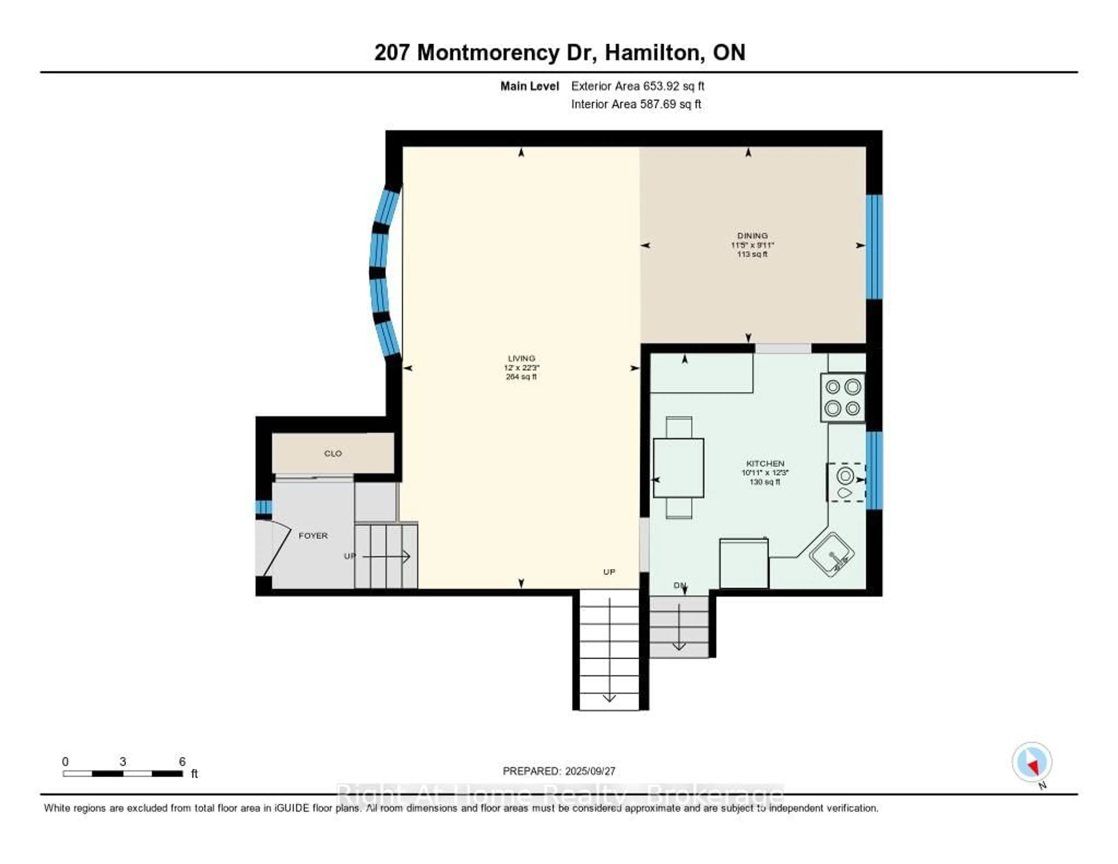 Floor plan for 207 Montmorency Dr, Hamilton Ontario L8K 5H3