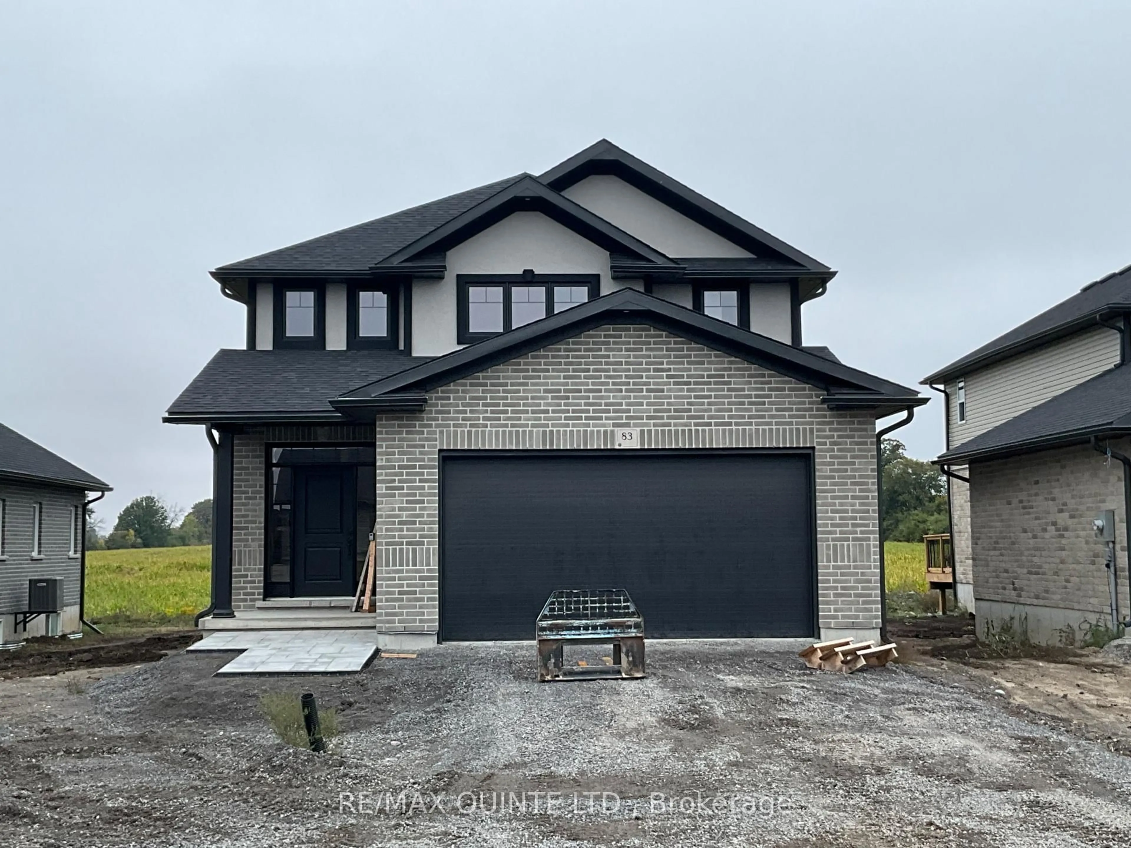 Home with brick exterior material, street for 83 Raycroft Dr, Belleville Ontario K8N 0R5