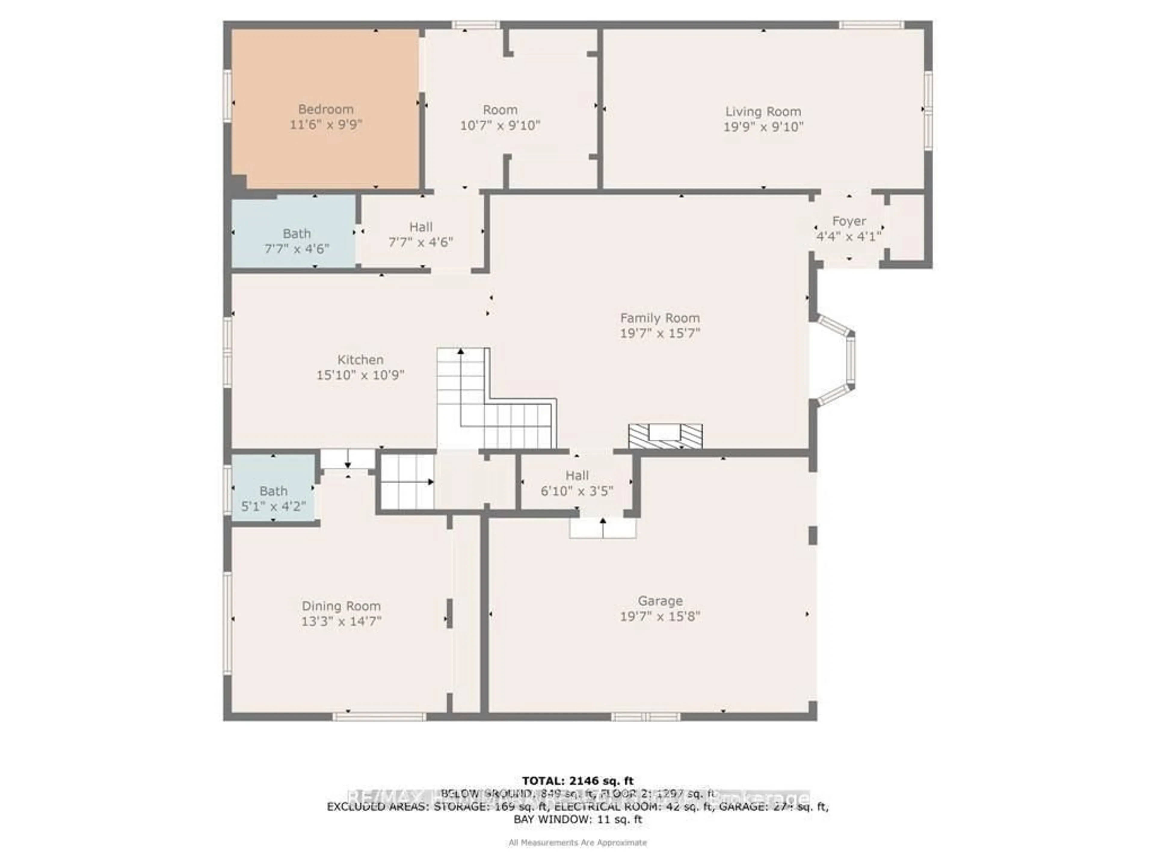 Floor plan for 31 Chaffey St, Brockville Ontario K6V 4L5
