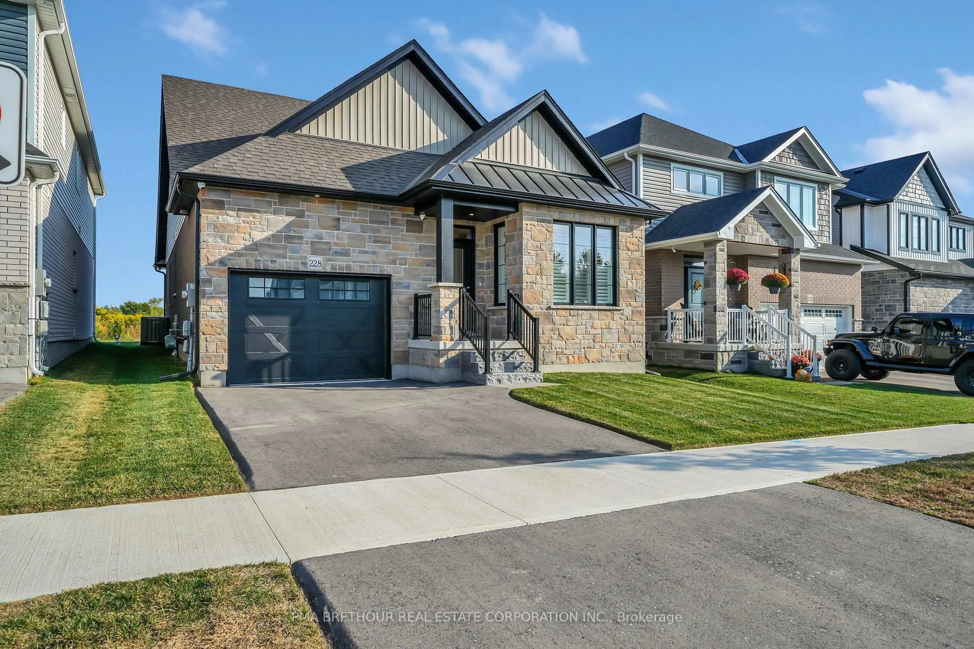 Home with brick exterior material, street for 228 Haylock Ave, Centre Wellington Ontario N0B 1S0