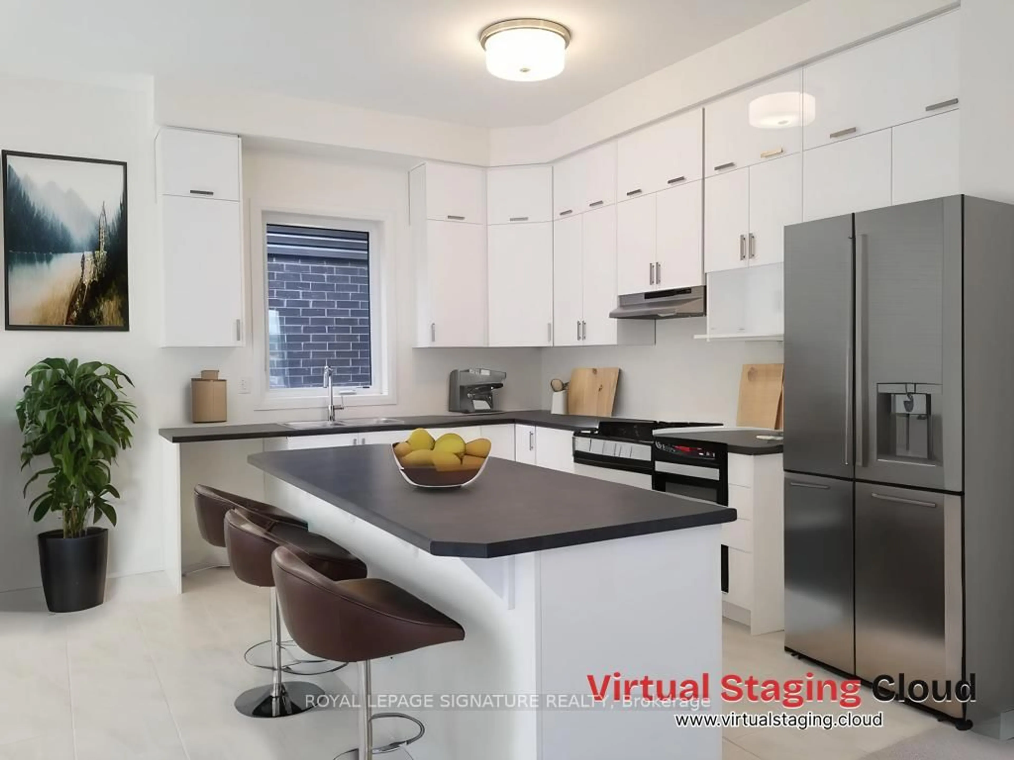 Open concept kitchen, ceramic/tile floor for 95 Macklin St, Brant Ontario N3V 0B8