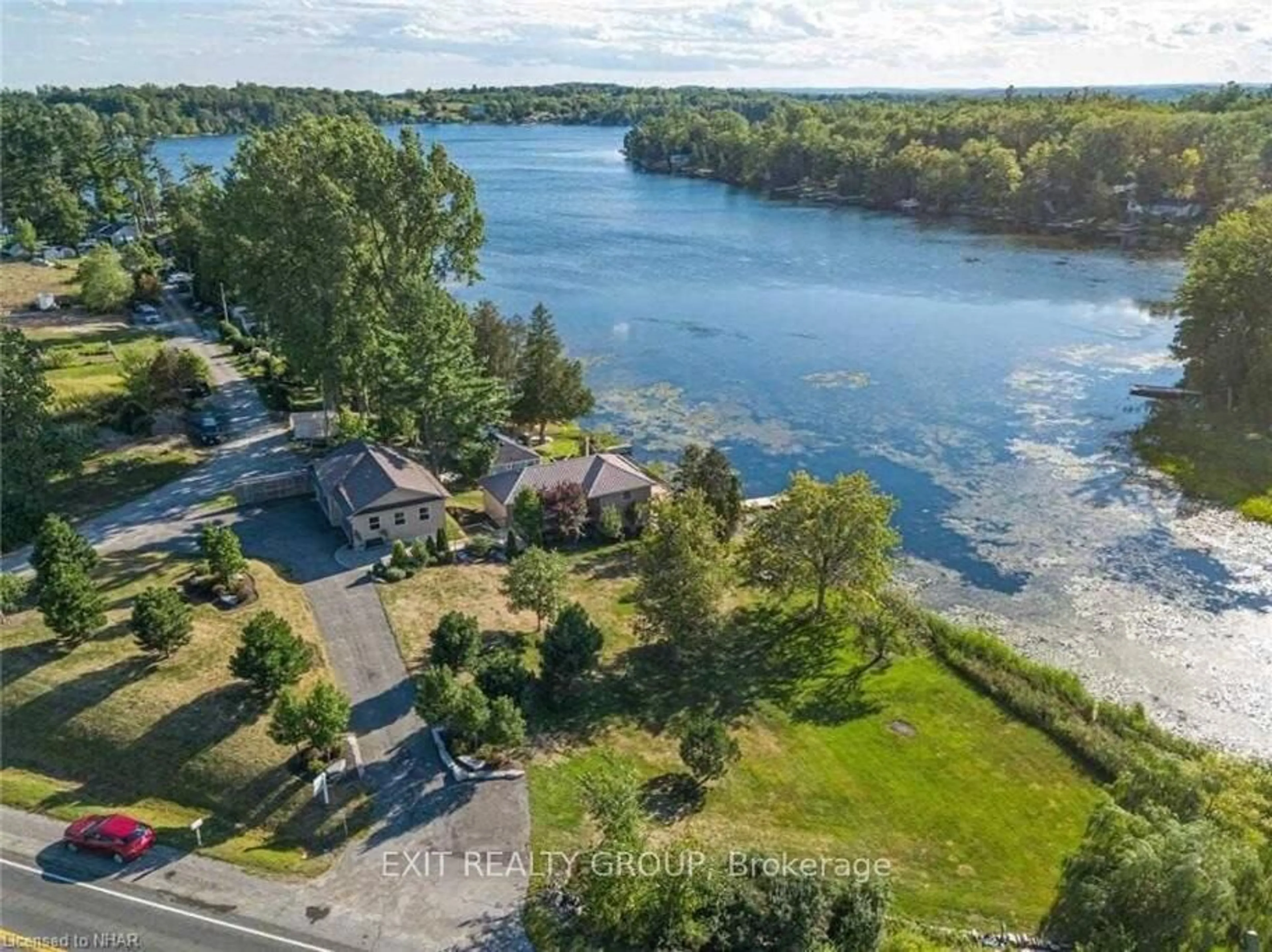 A pic from outside/outdoor area/front of a property/back of a property/a pic from drone, water/lake/river/ocean view for 1531 Foxboro Stirling Rd, Stirling Ontario K0K 3E0