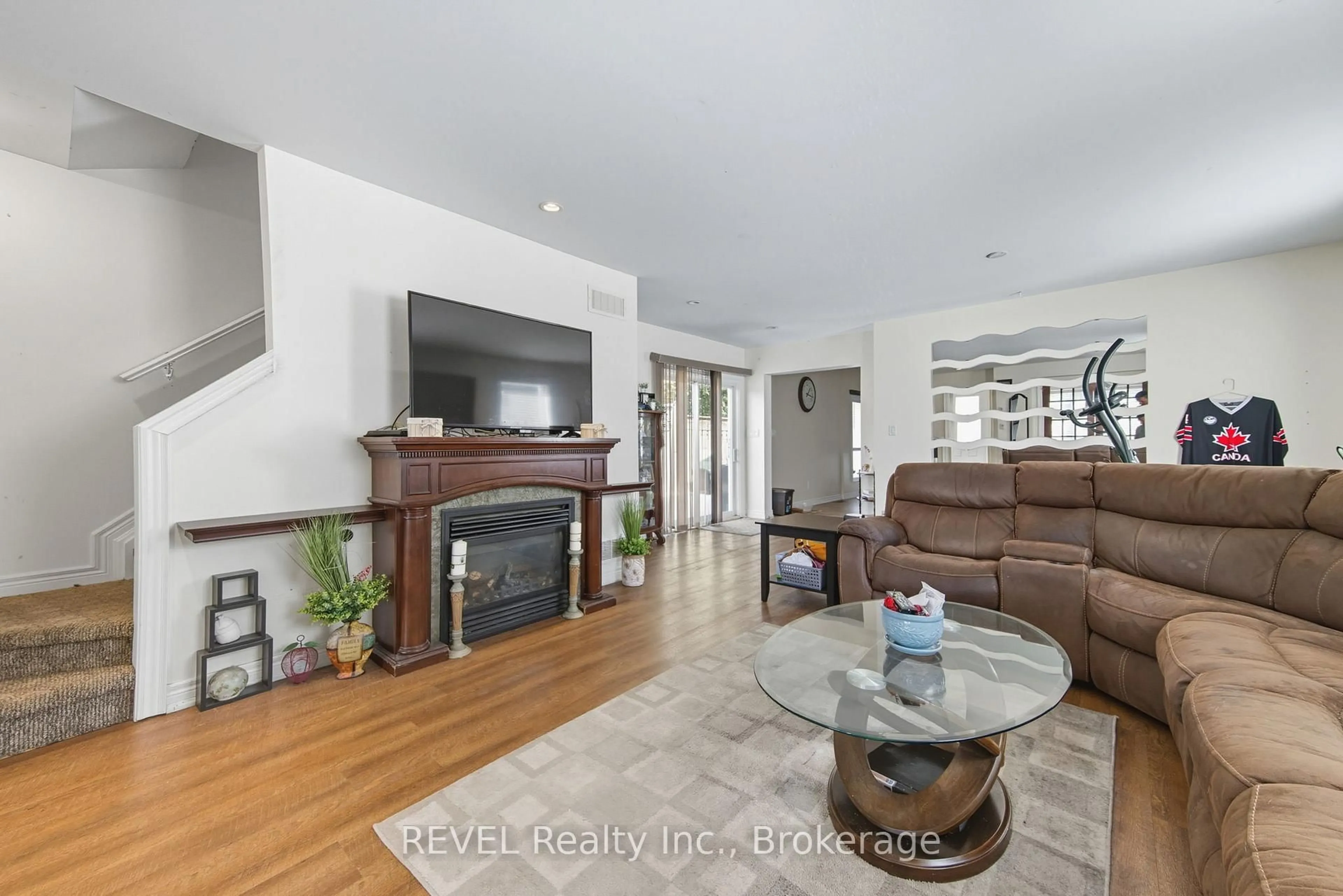 Living room with furniture, unknown for 72 & 74 Merritt St, St. Catharines Ontario L2T 1J5