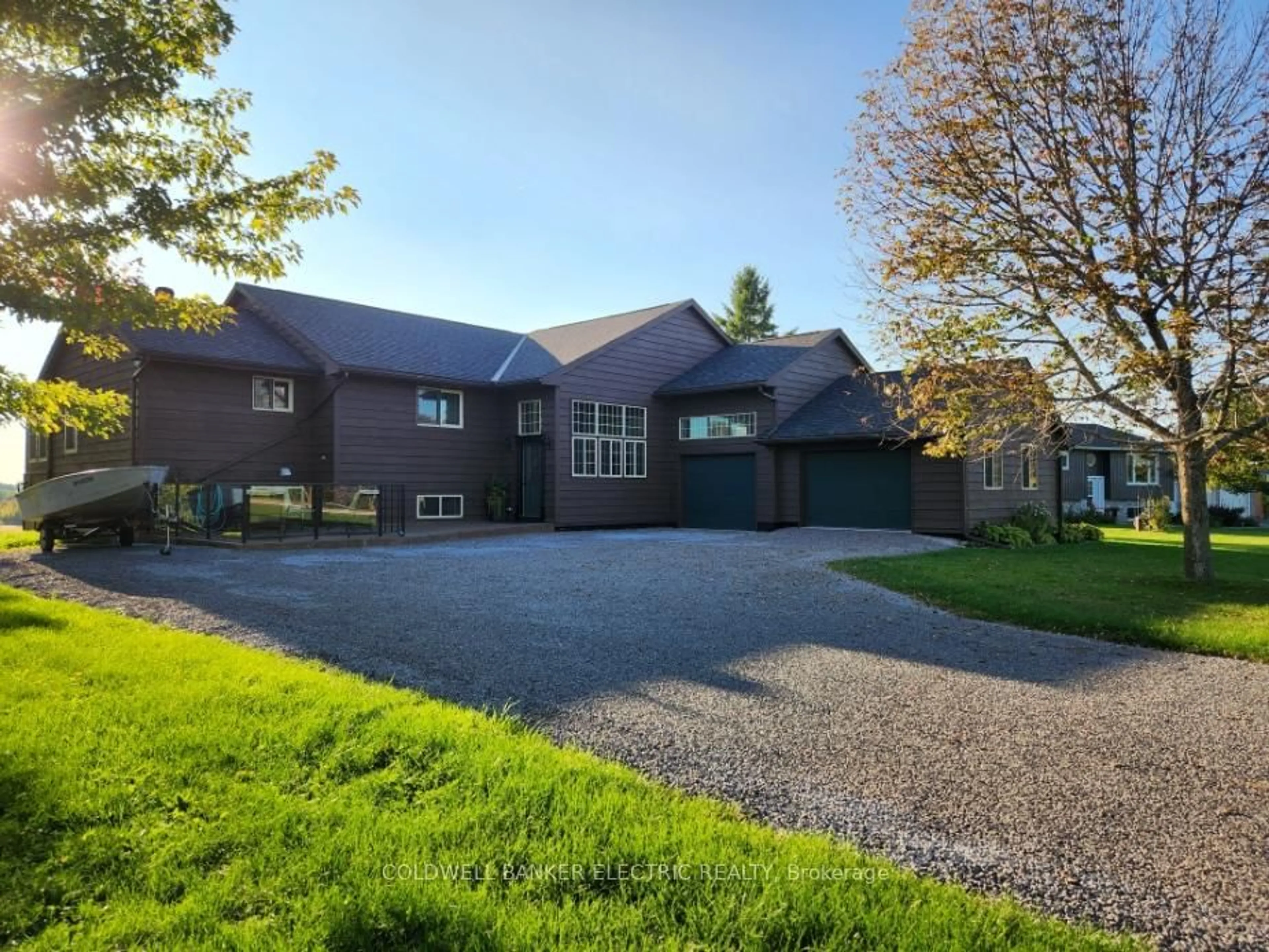 A pic from outside/outdoor area/front of a property/back of a property/a pic from drone, street for 1034 Serpent Mounds Rd, Otonabee-South Monaghan Ontario K0L 2G0